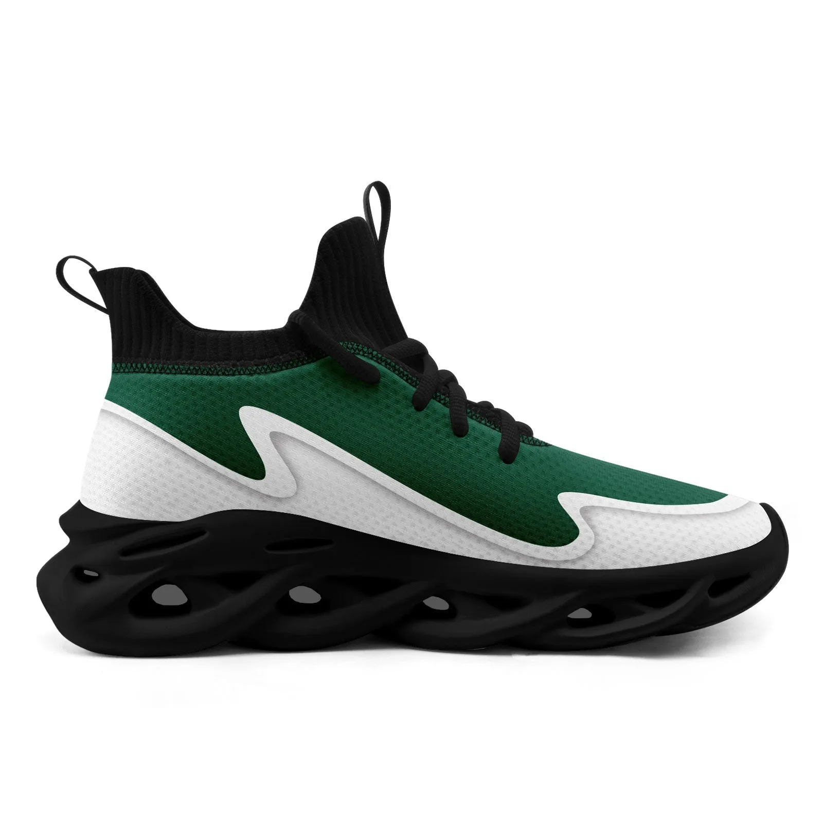 Custom Green White Maxsoul Shoes Personalized Sneaker FN030A-E020011-22