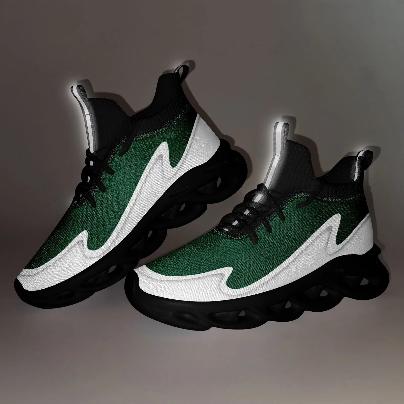 Custom Green White Maxsoul Shoes Personalized Sneaker FN030A-E020011-22