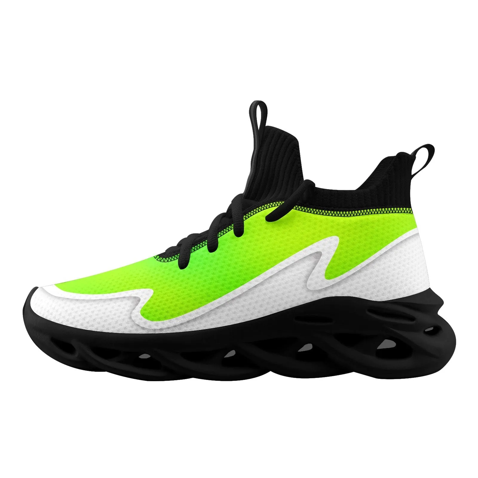Custom Green White Maxsoul Shoes Personalized Sneaker FN030A-E020011-5