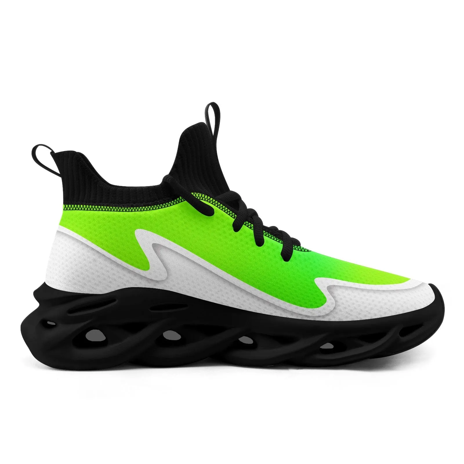 Custom Green White Maxsoul Shoes Personalized Sneaker FN030A-E020011-5