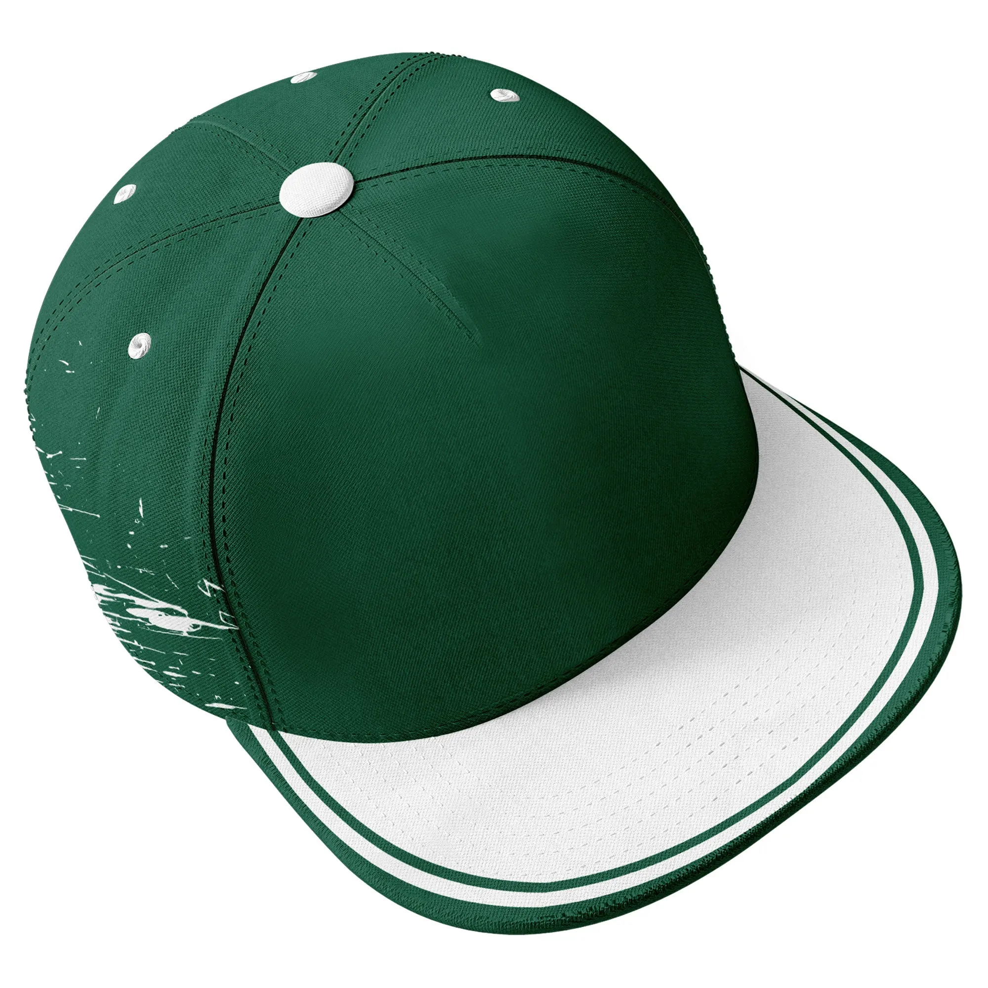 Custom Green White New York Football Jersey and Hat Combo Offer Personalized Combo ZH-D020326-28
