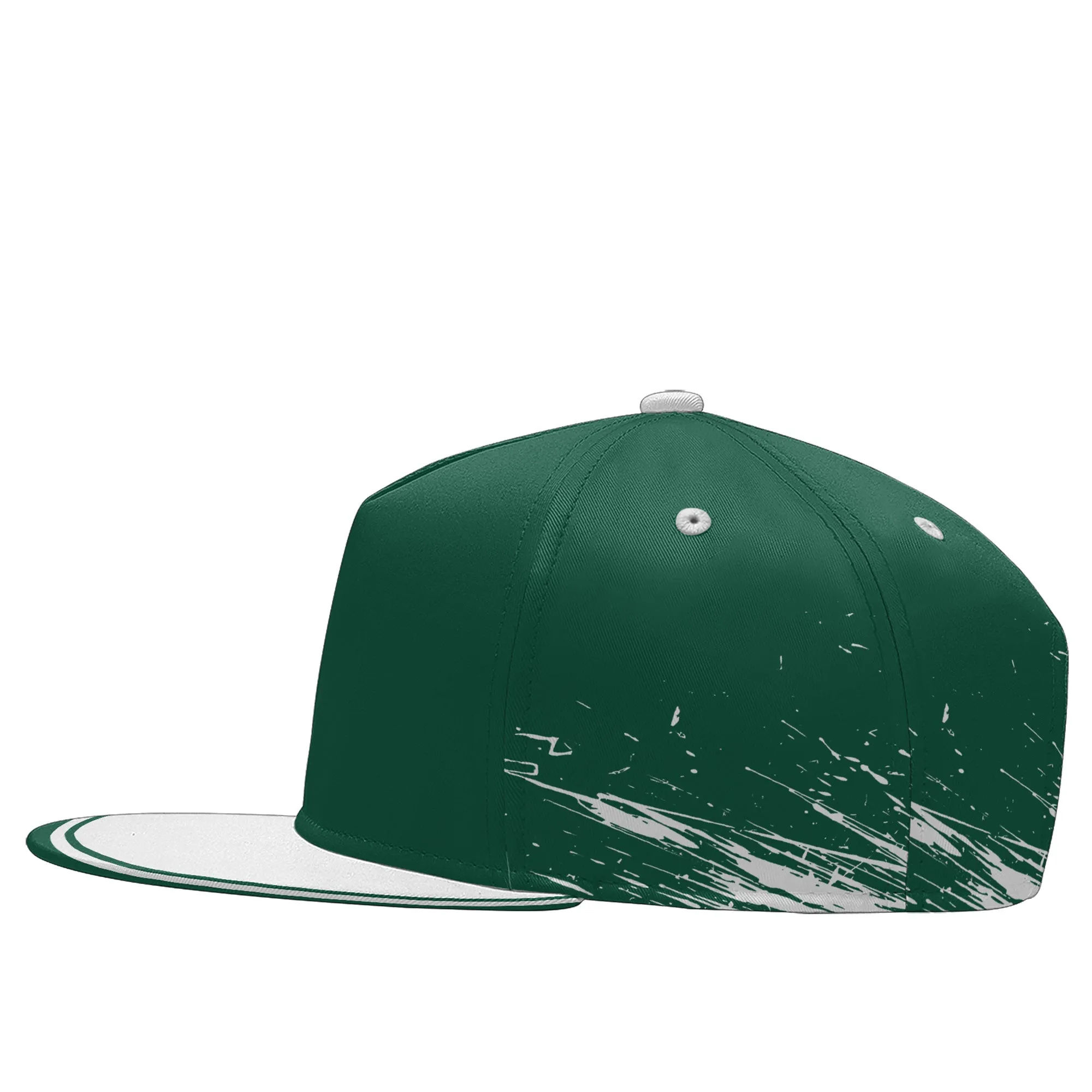 Custom Green White New York Football Jersey and Hat Combo Offer Personalized Combo ZH-D020326-28