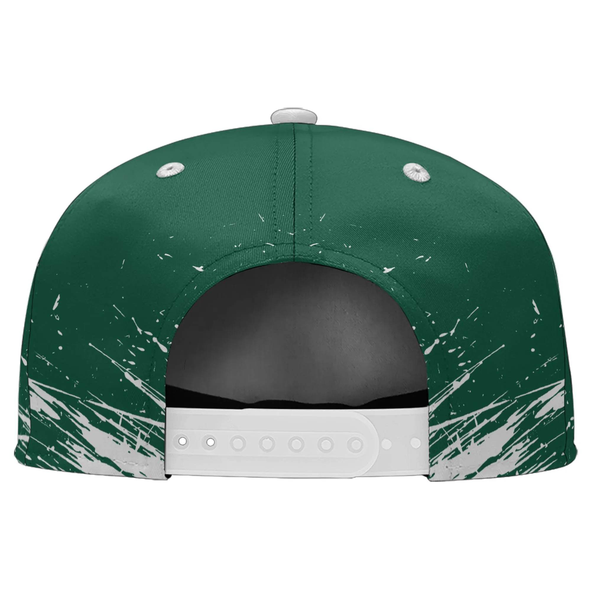 Custom Green White New York Football Jersey and Hat Combo Offer Personalized Combo ZH-D020326-28