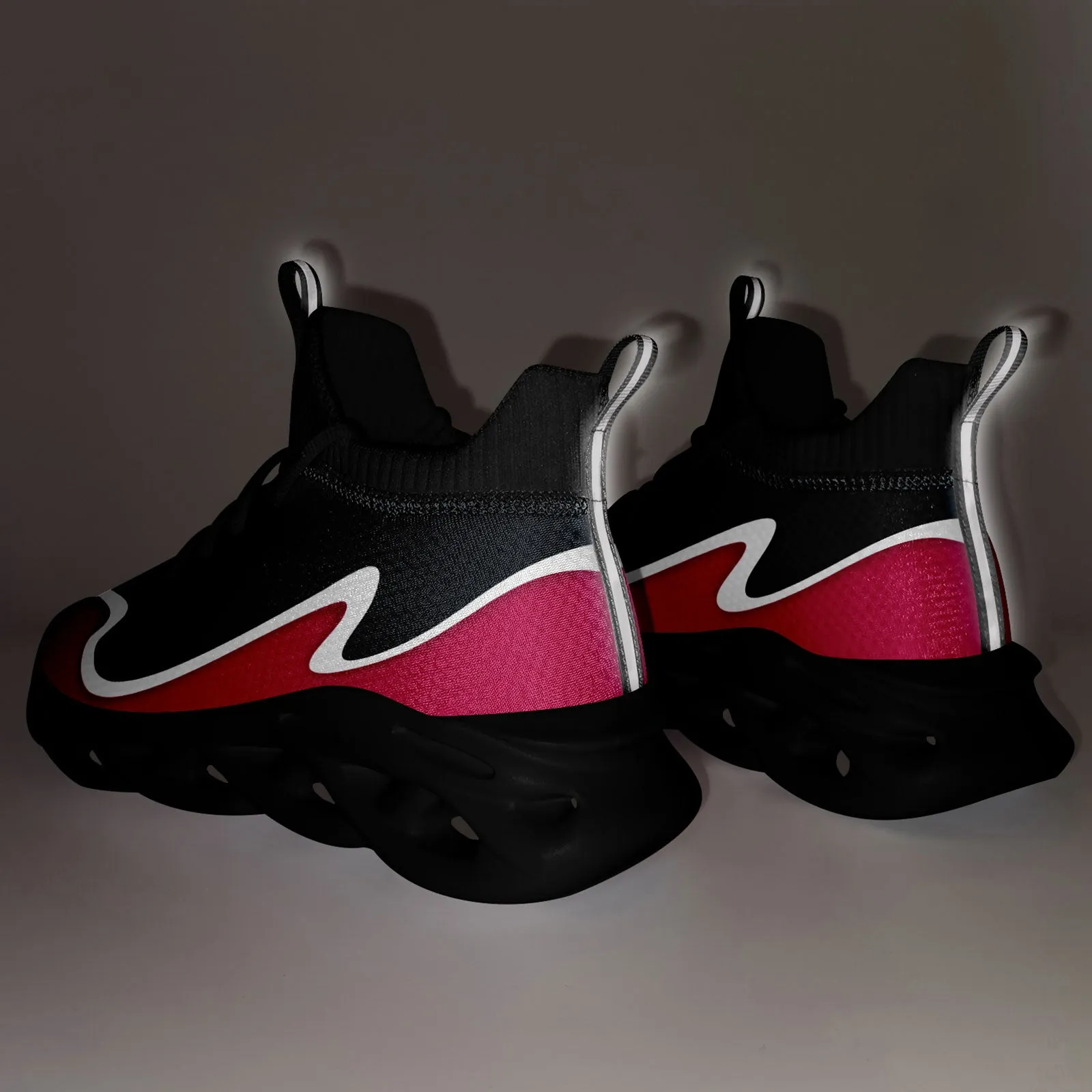 Custom Navy Pink Maxsoul Shoes Personalized Sneaker FN030A-E020011-9