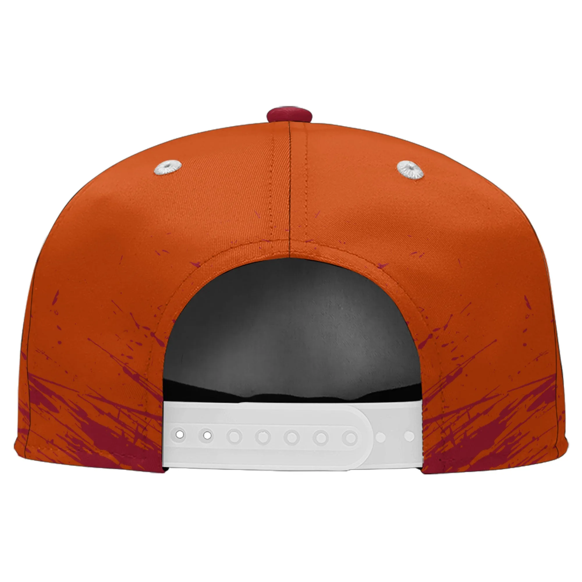 Custom Orange Red Tampa Bay Hat Sport Design Cap Stitched Adjustable Personalized PR067B-D020261-29
