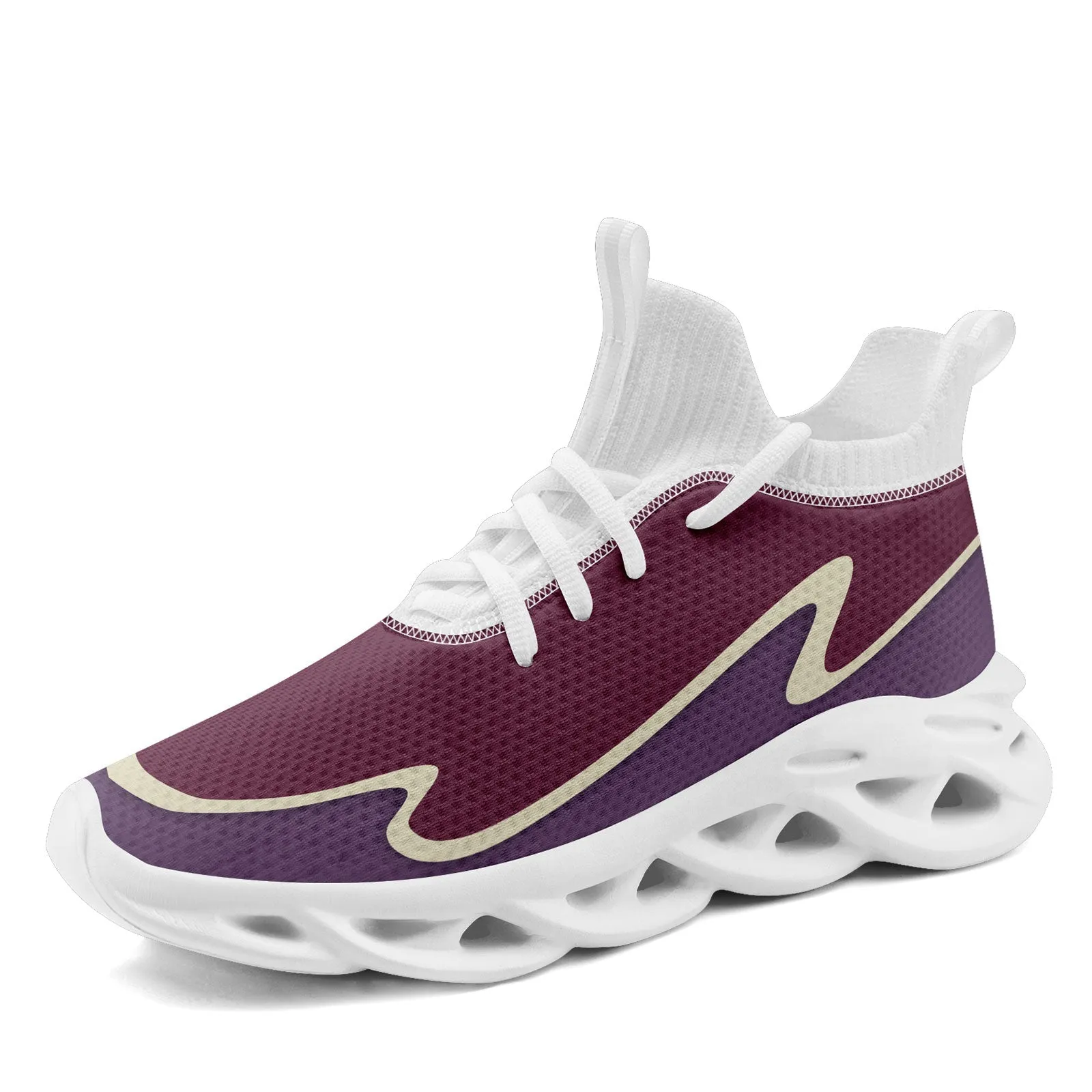 Custom Purple Maxsoul Shoes Personalized Sneaker FN030A-E020011-13