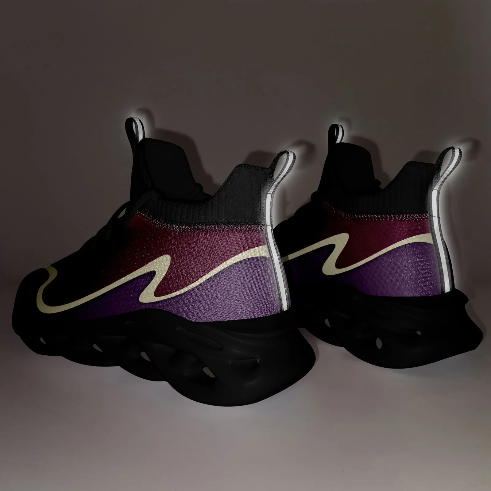 Custom Purple Maxsoul Shoes Personalized Sneaker FN030A-E020011-13