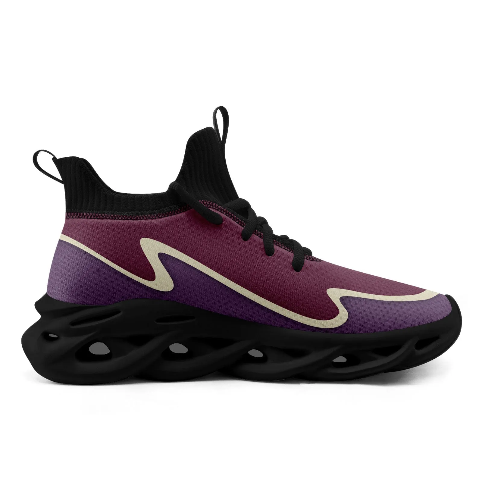 Custom Purple Maxsoul Shoes Personalized Sneaker FN030A-E020011-13