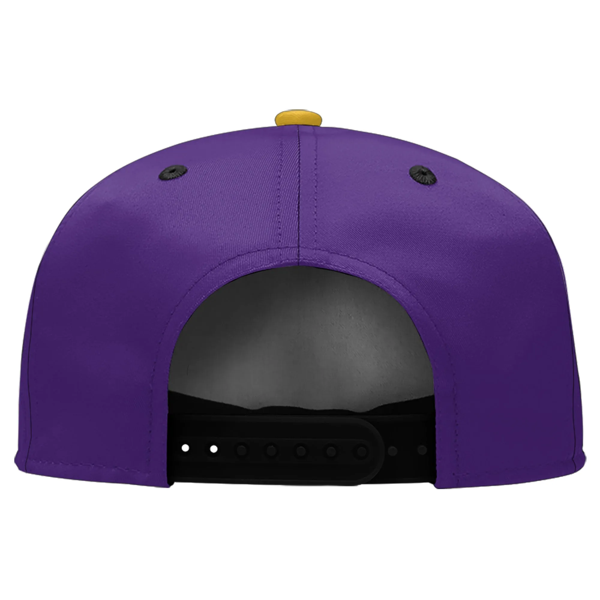 Custom Purple Minnesota Hat Sport Design Cap Stitched Adjustable Personalized PR067B-D020262-17