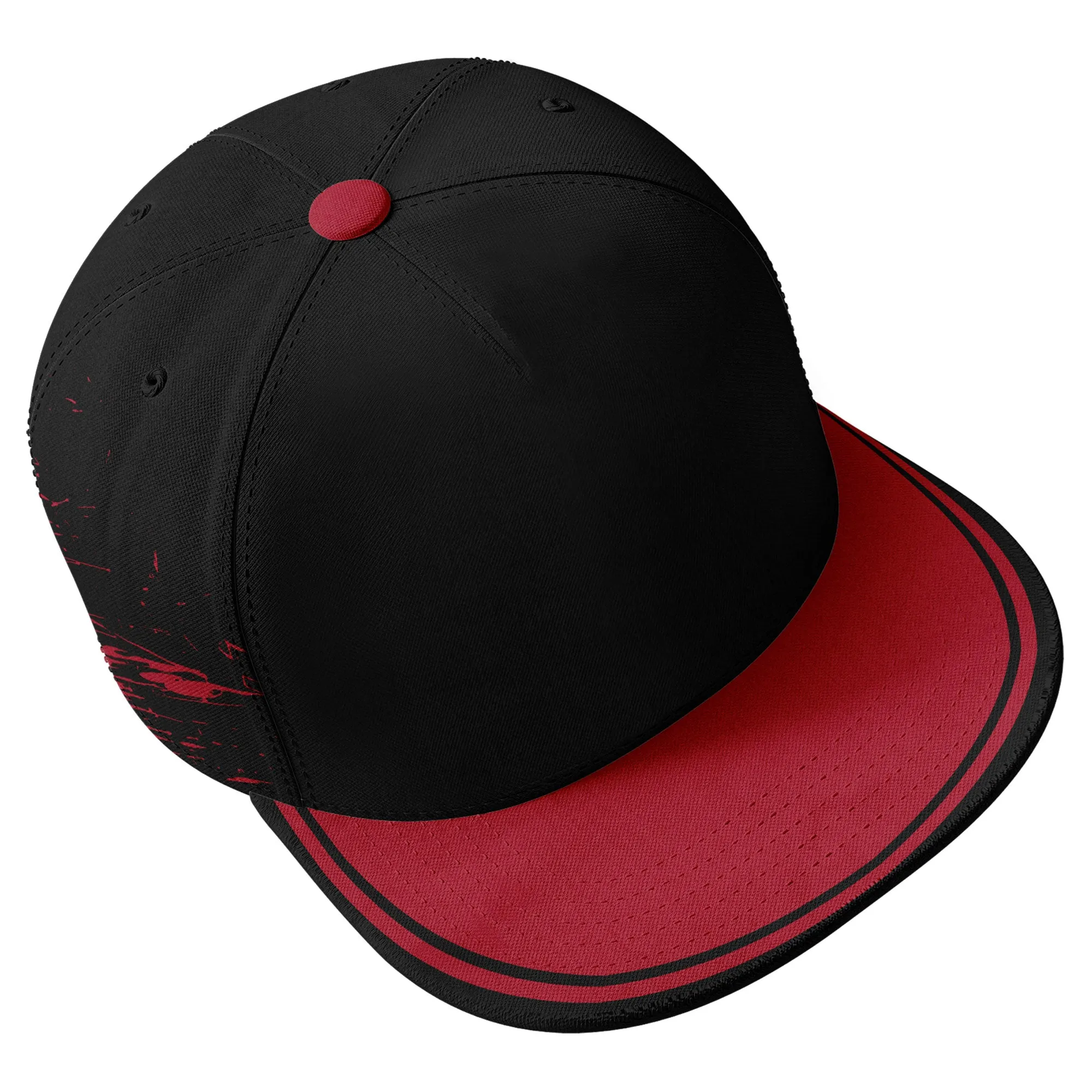 Custom Red Black Atlanta Football Jersey and Hat Combo Offer Personalized Combo ZH-D020326-3