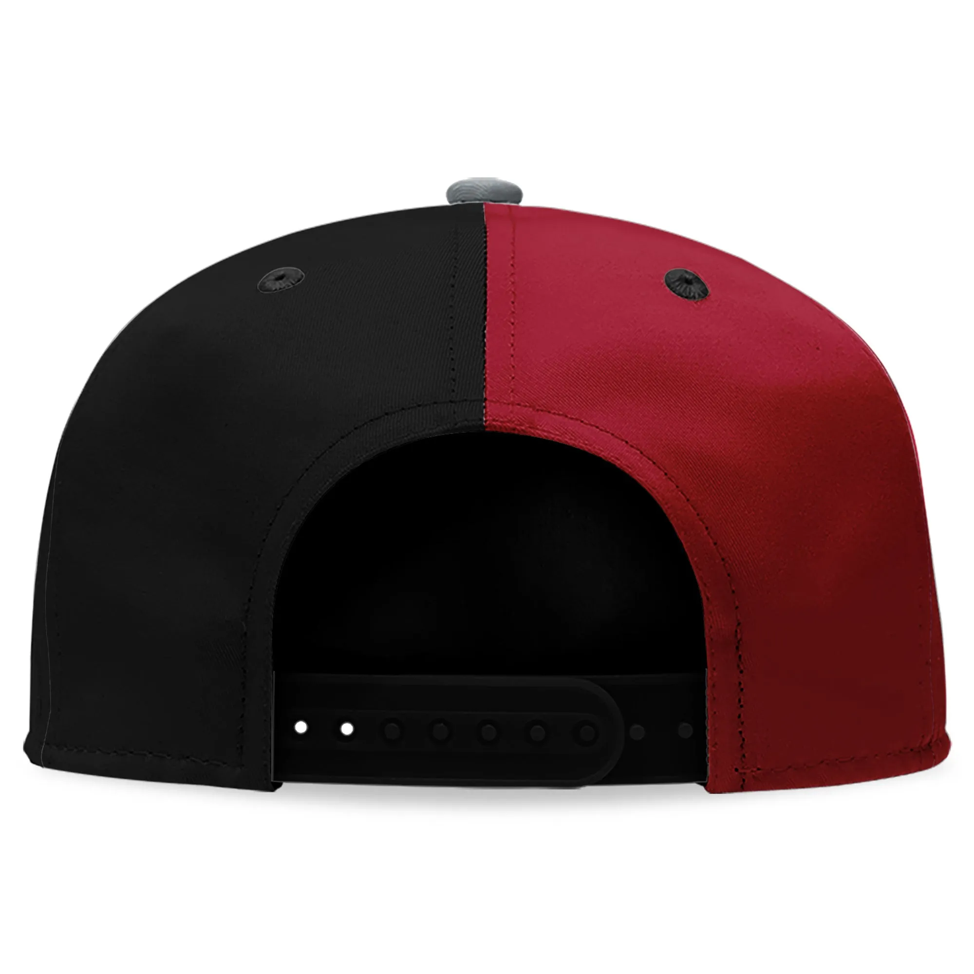 Custom Red Black Georgia Hat Sport Design Cap Stitched Adjustable Personalized PR067B-D028017-2