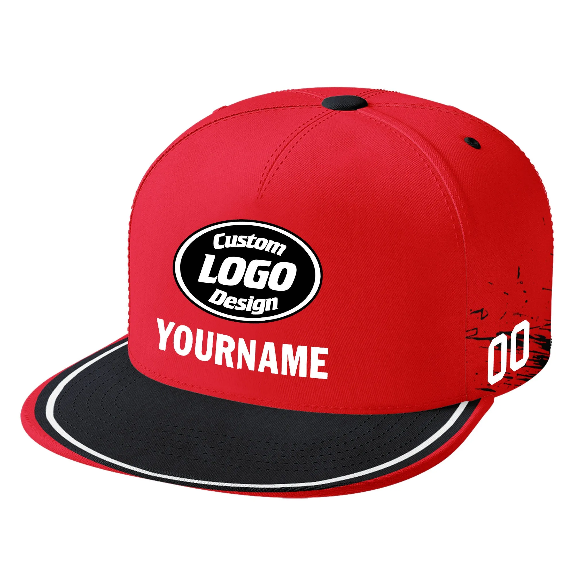 Custom Red Blue Houston Football Jersey and Hat Combo Offer Personalized Combo ZH-D020326-12