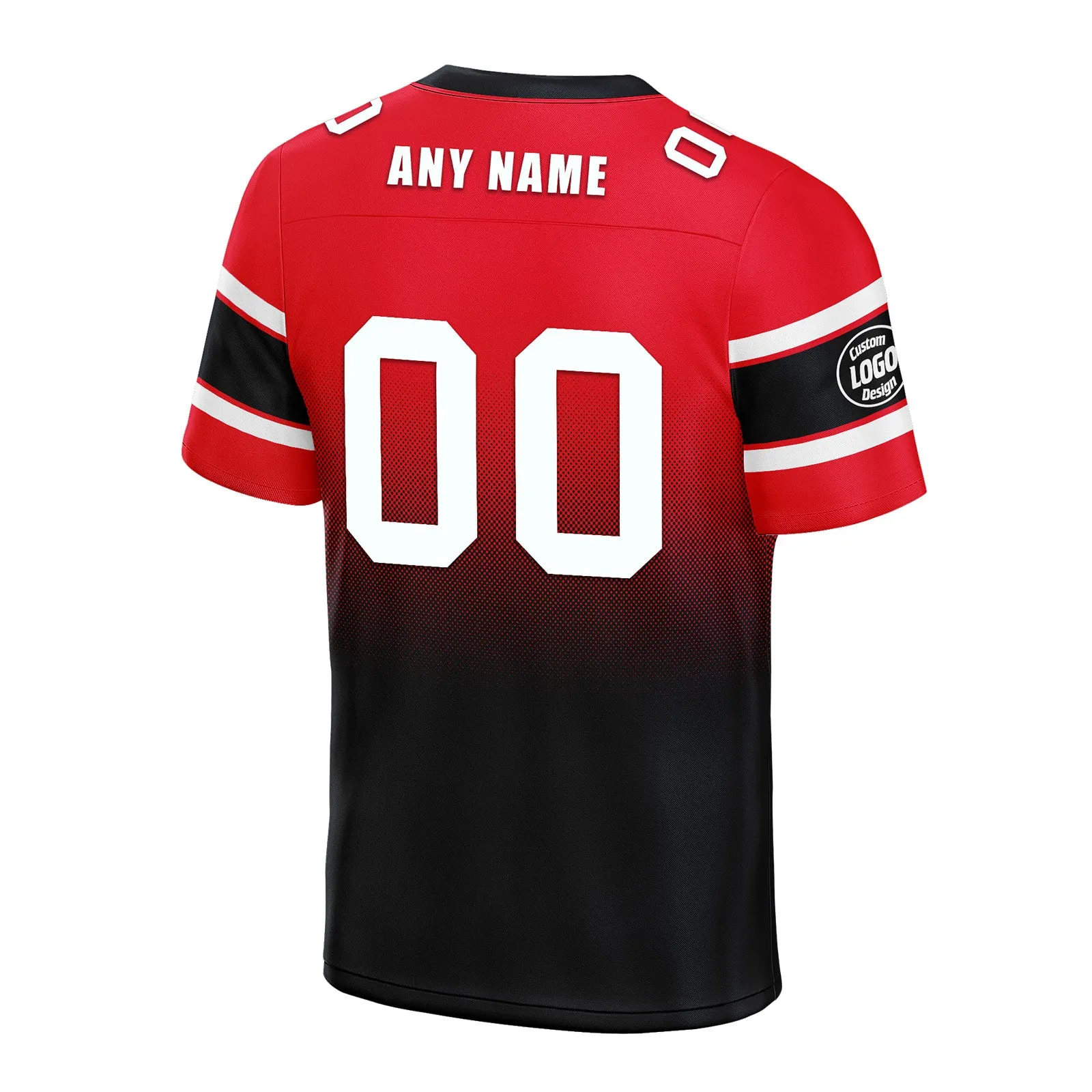 Custom Red Blue Houston Football Jersey and Hat Combo Offer Personalized Combo ZH-D020326-12