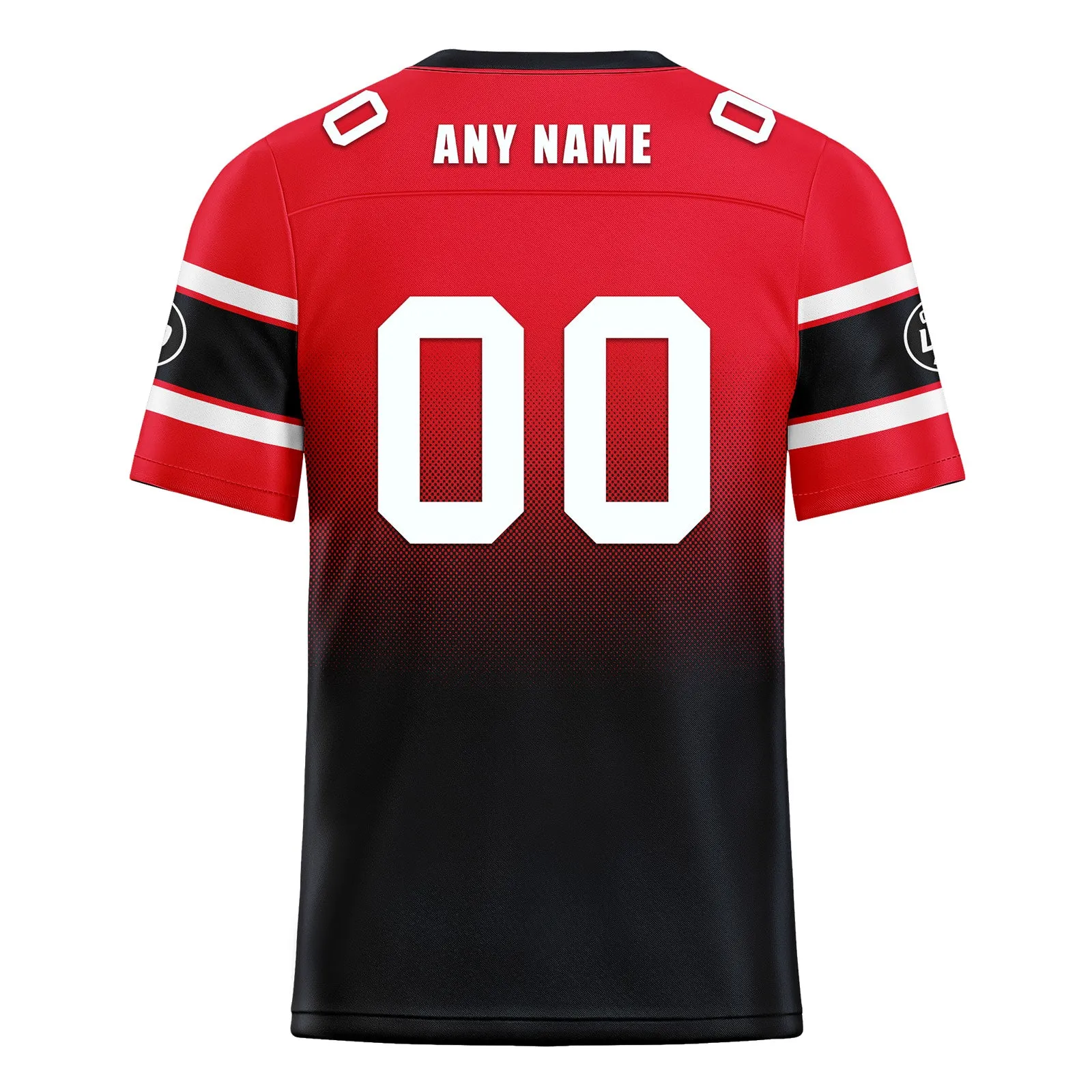 Custom Red Blue Houston Football Jersey and Hat Combo Offer Personalized Combo ZH-D020326-12