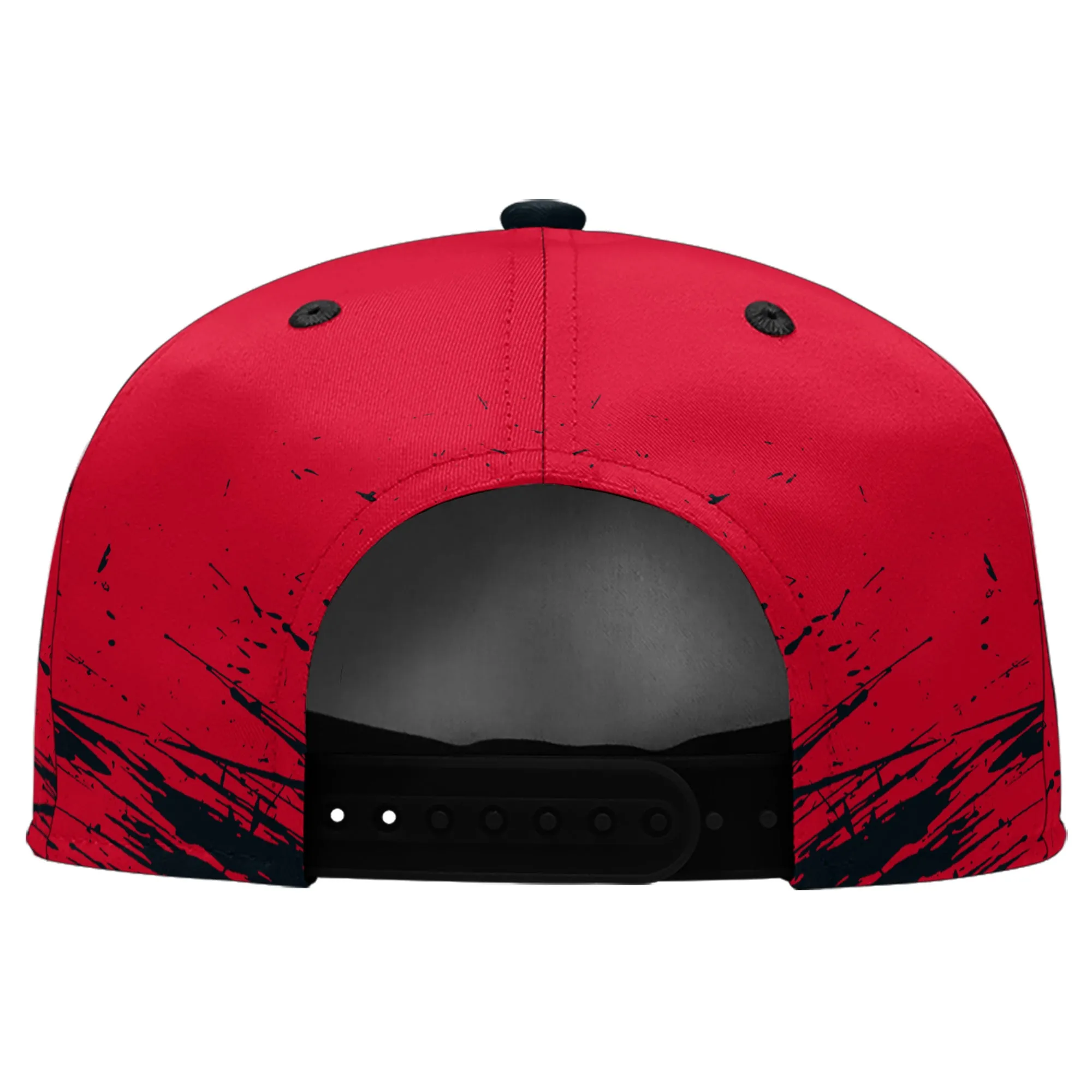 Custom Red Blue Houston Hat Sport Design Cap Stitched Adjustable Personalized PR067B-D020261-12