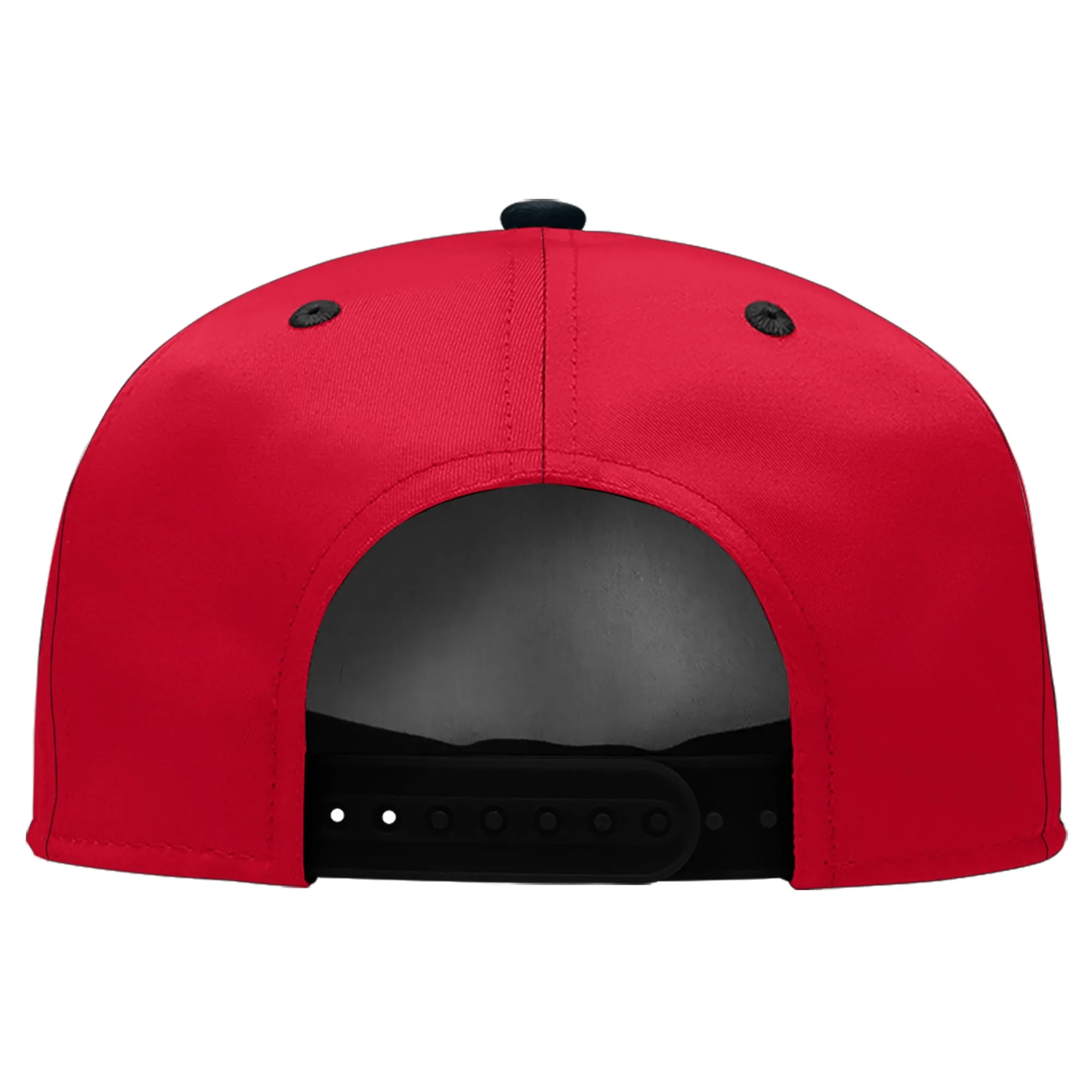 Custom Red Houston Hat Sport Design Cap Stitched Adjustable Personalized PR067B-D020262-12
