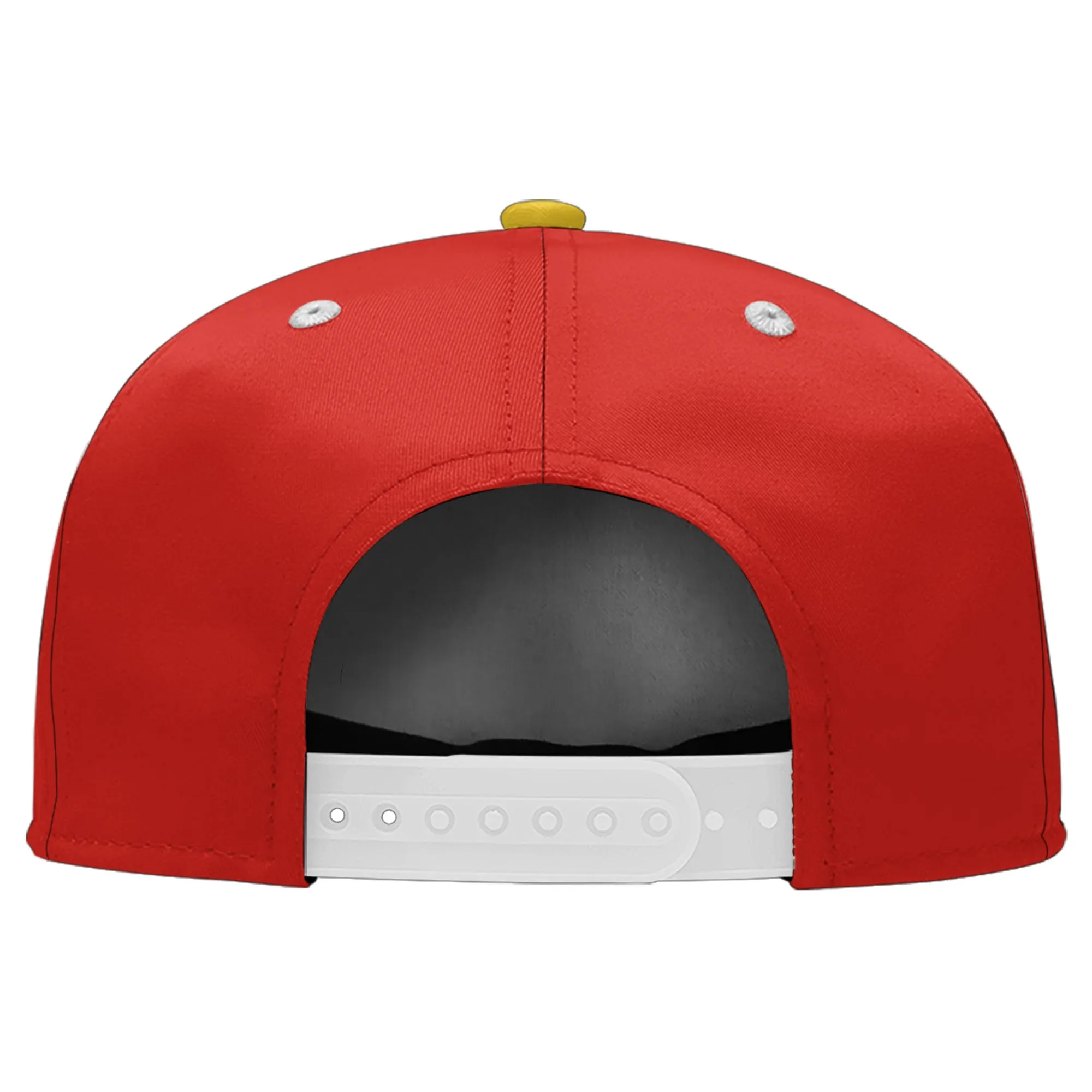 Custom Red Kansas City Hat Sport Design Cap Stitched Adjustable Personalized PR067B-D020262-18
