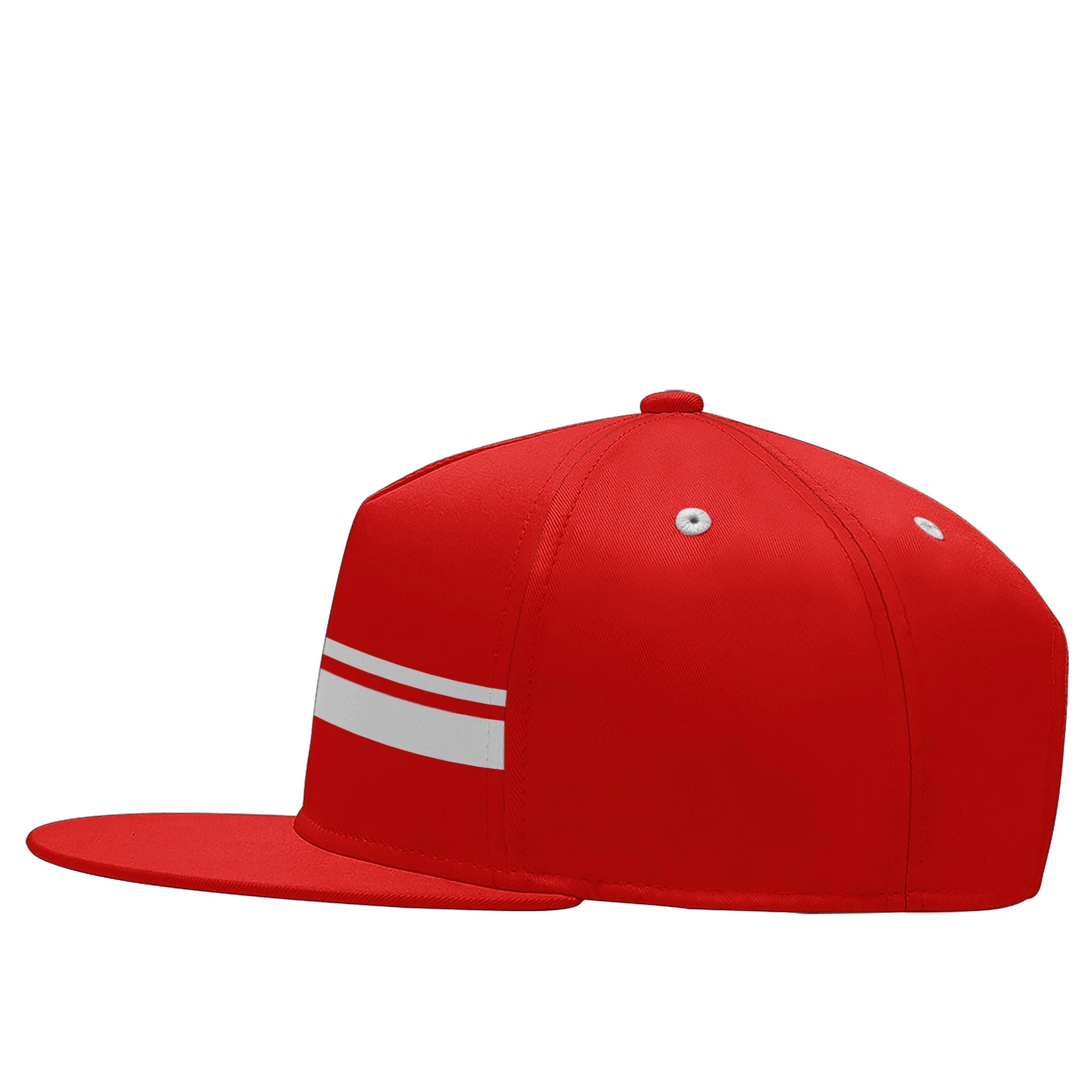 Custom Red New York Hat Sport Design Cap Stitched Adjustable Personalized PR067B-D020262-21
