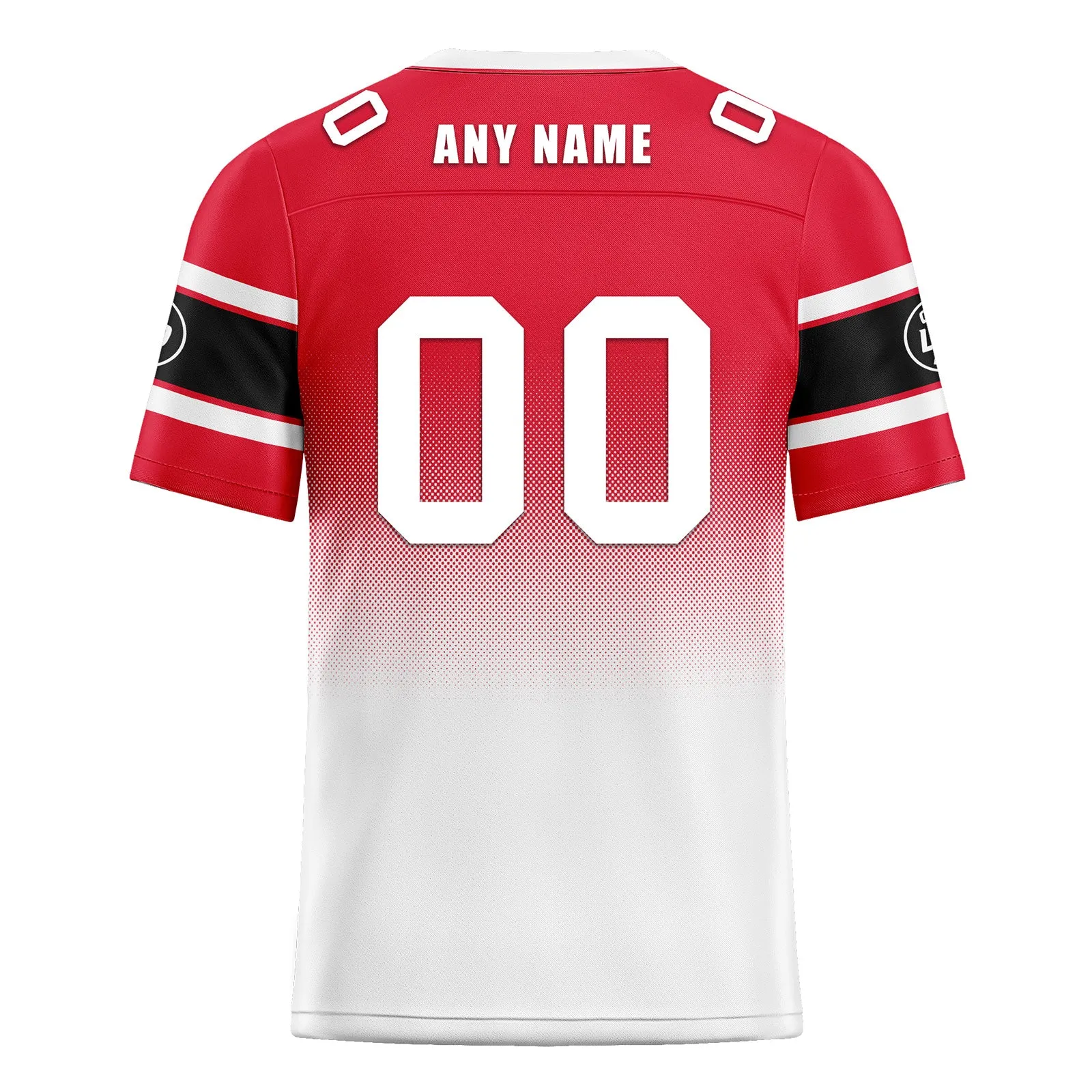 Custom Red White Kansas City Football Jersey and Hat Combo Offer Personalized Combo ZH-D020326-18