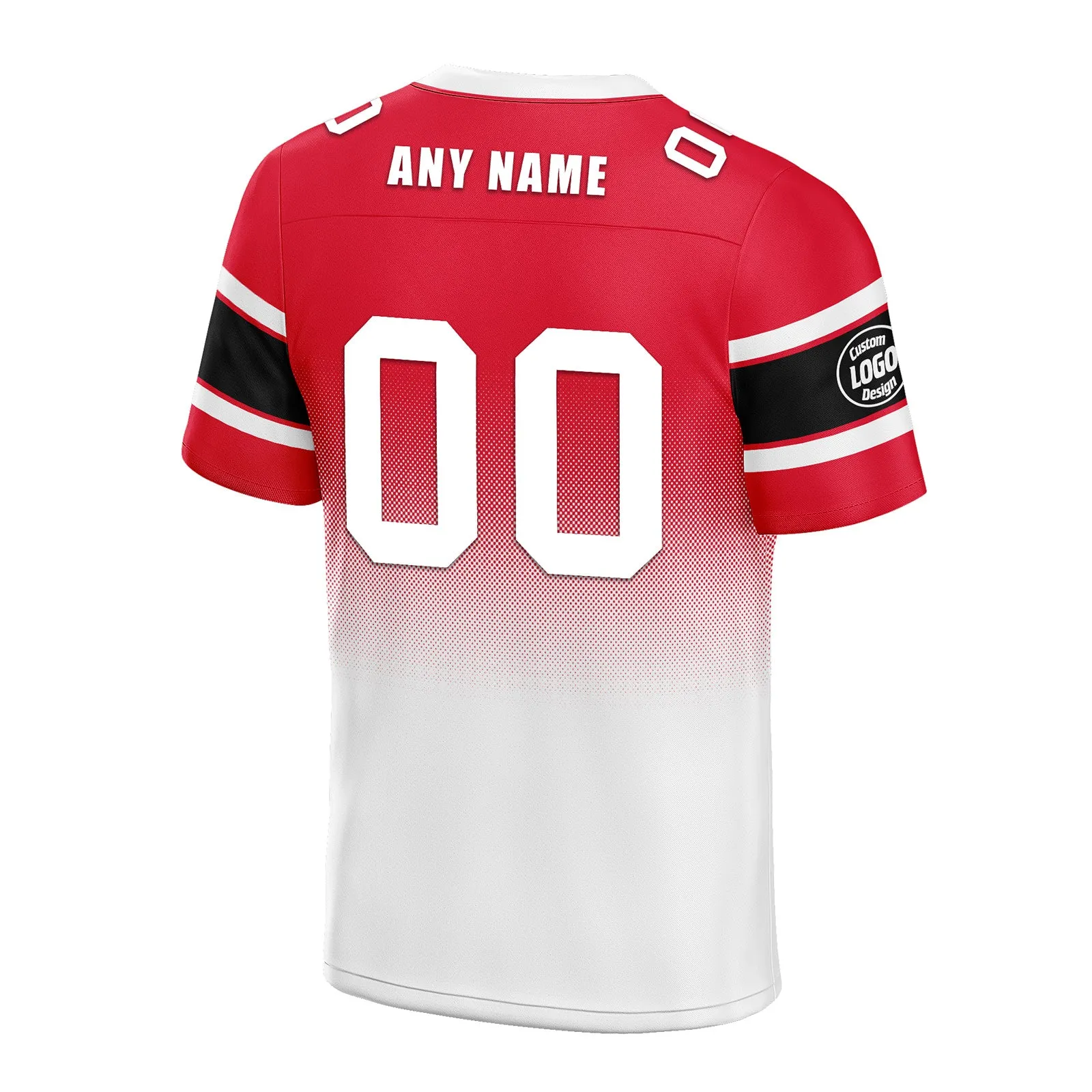 Custom Red White Kansas City Football Jersey and Hat Combo Offer Personalized Combo ZH-D020326-18