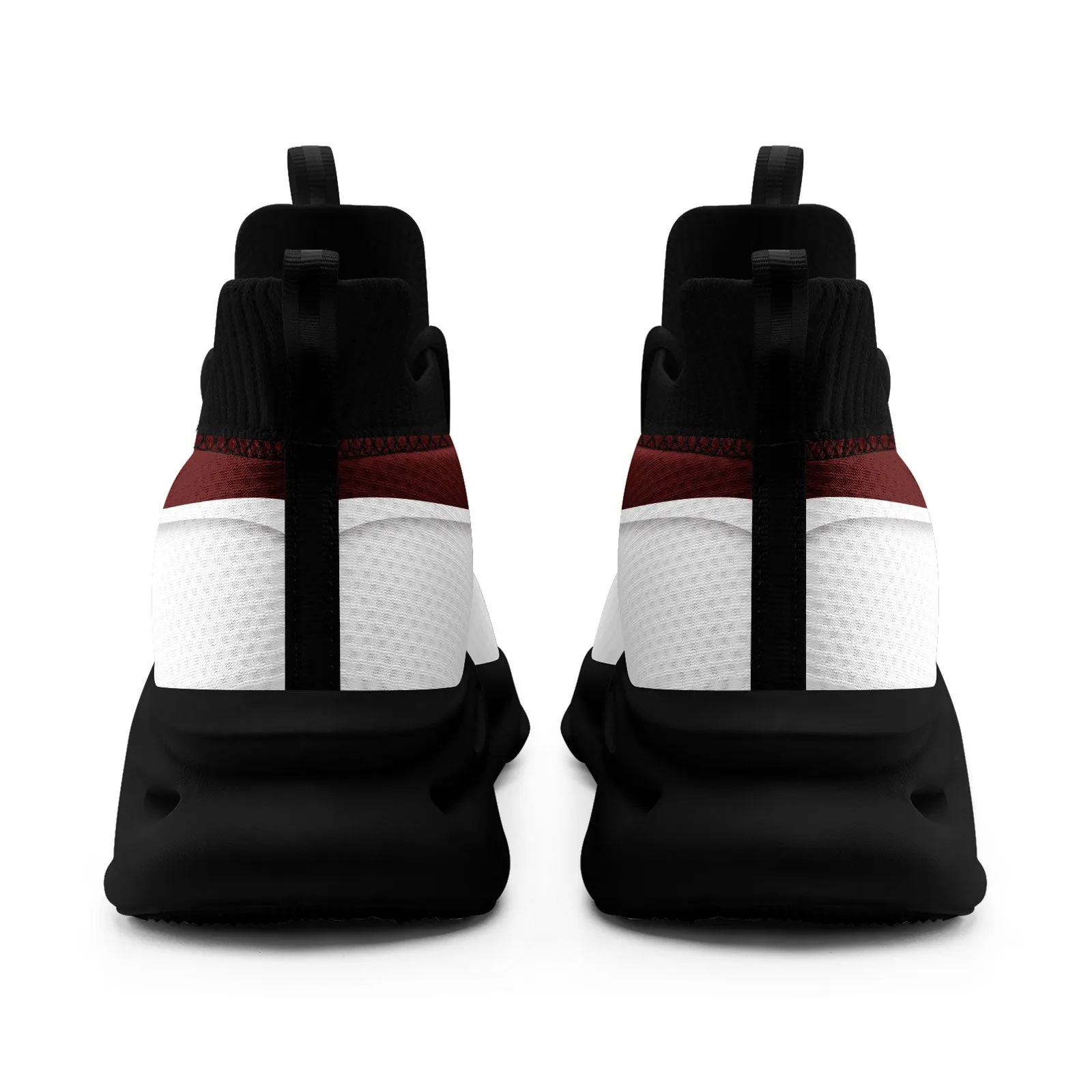 Custom Red White Maxsoul Shoes Personalized Sneaker FN030A-E020011-16