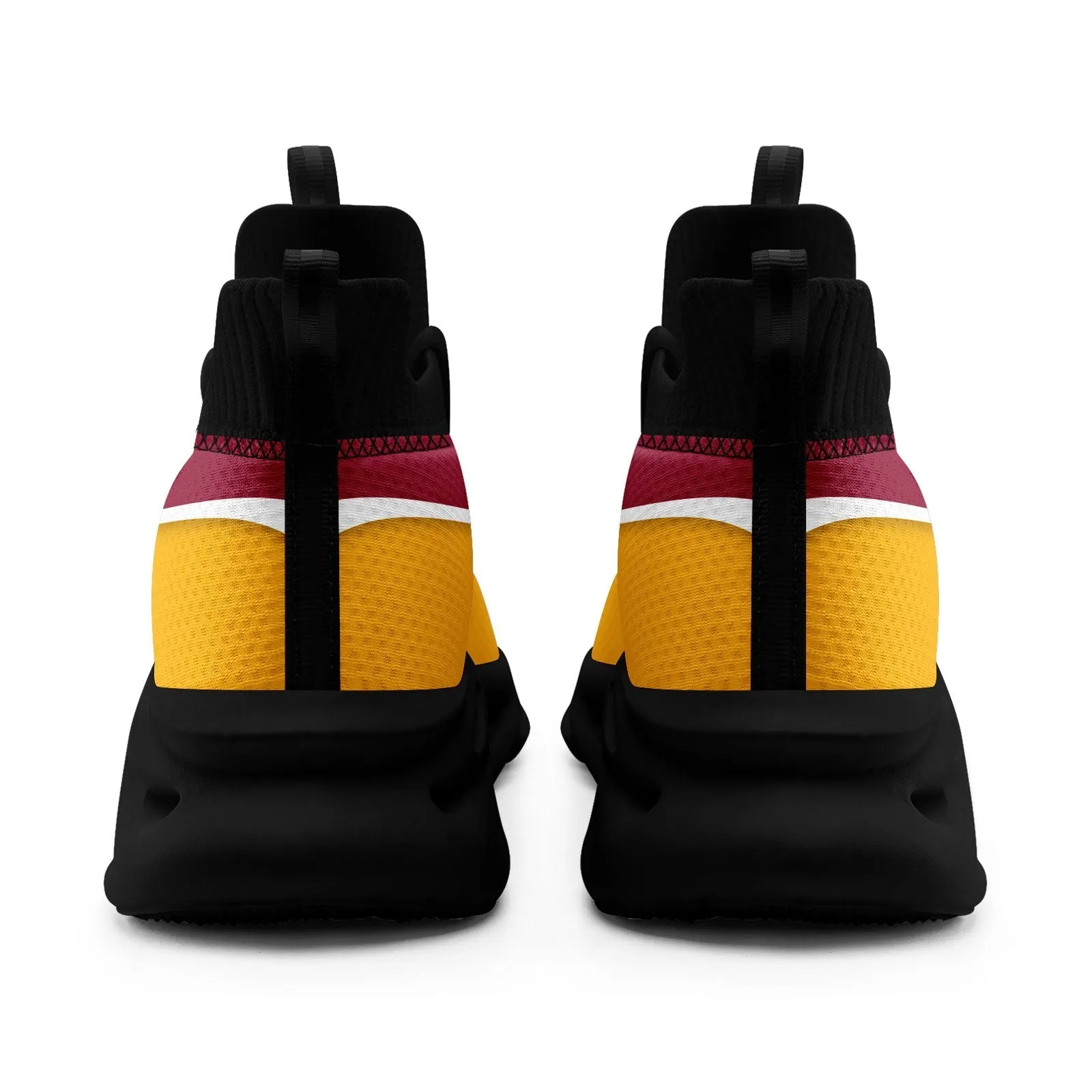 Custom Red Yellow Maxsoul Shoes Personalized Sneaker FN030A-E020011-2