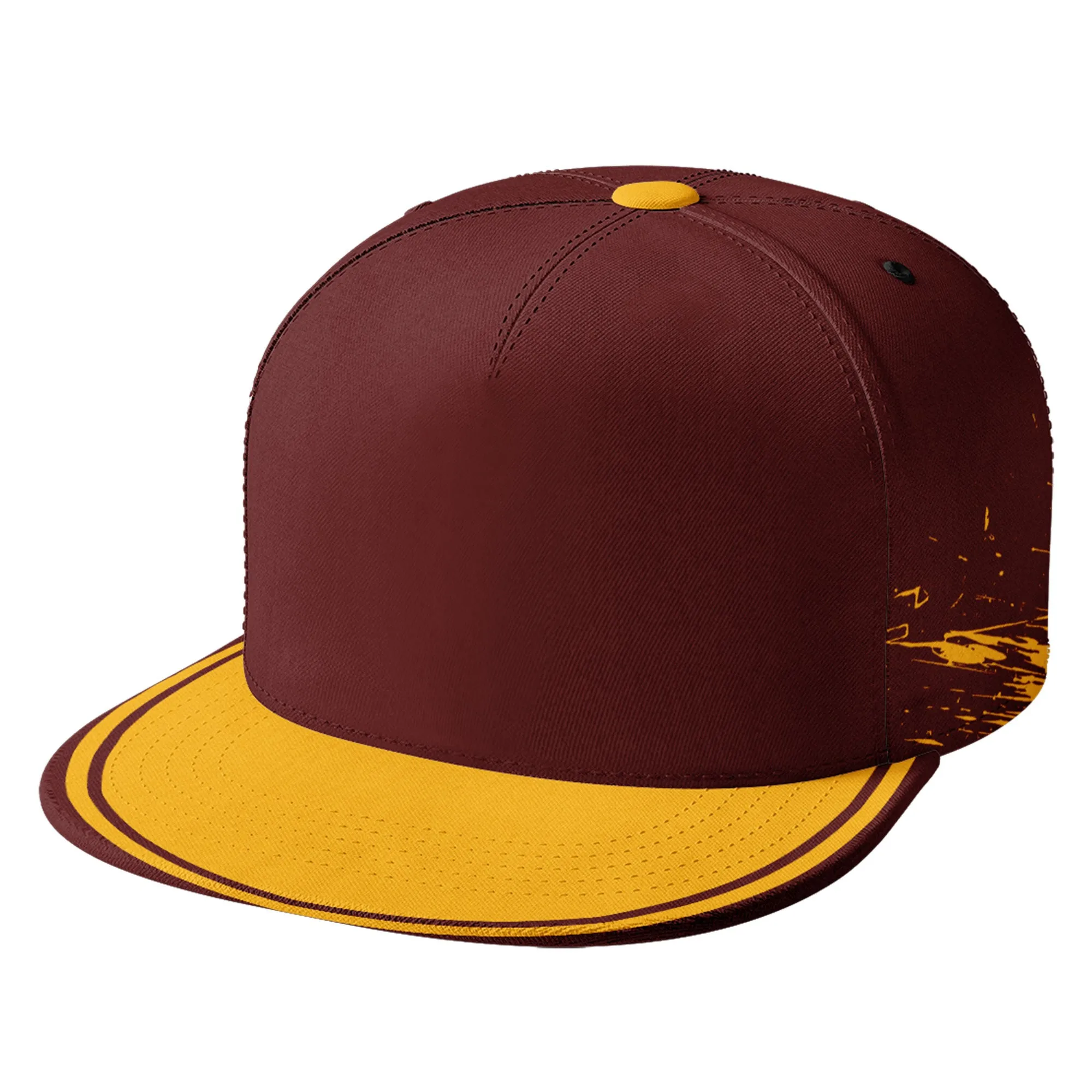 Custom Red Yellow Washington Football Jersey and Hat Combo Offer Personalized Combo ZH-D020326-31