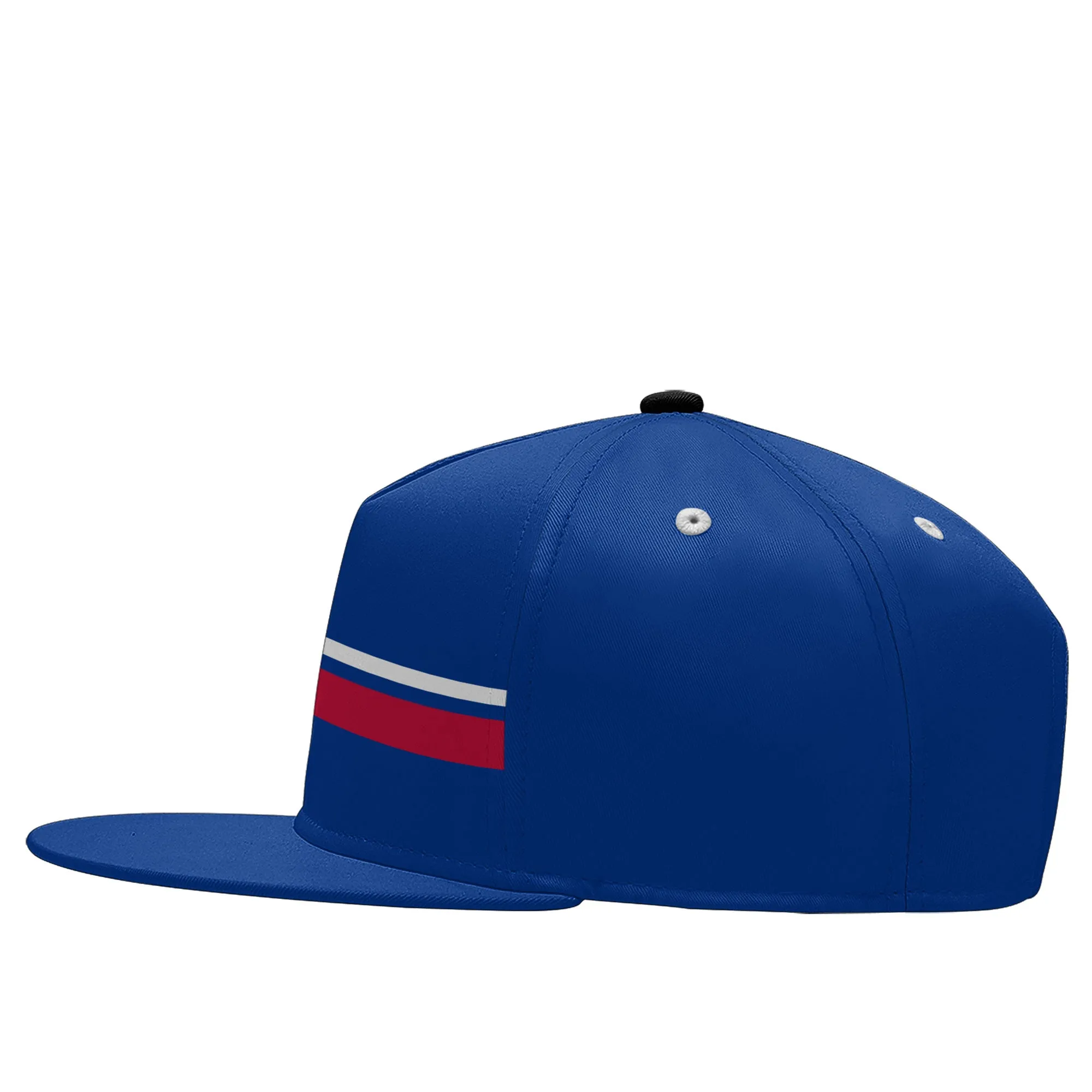 Custom White Atlanta Hat Sport Design Cap Stitched Adjustable Personalized PR067B-D020262-3