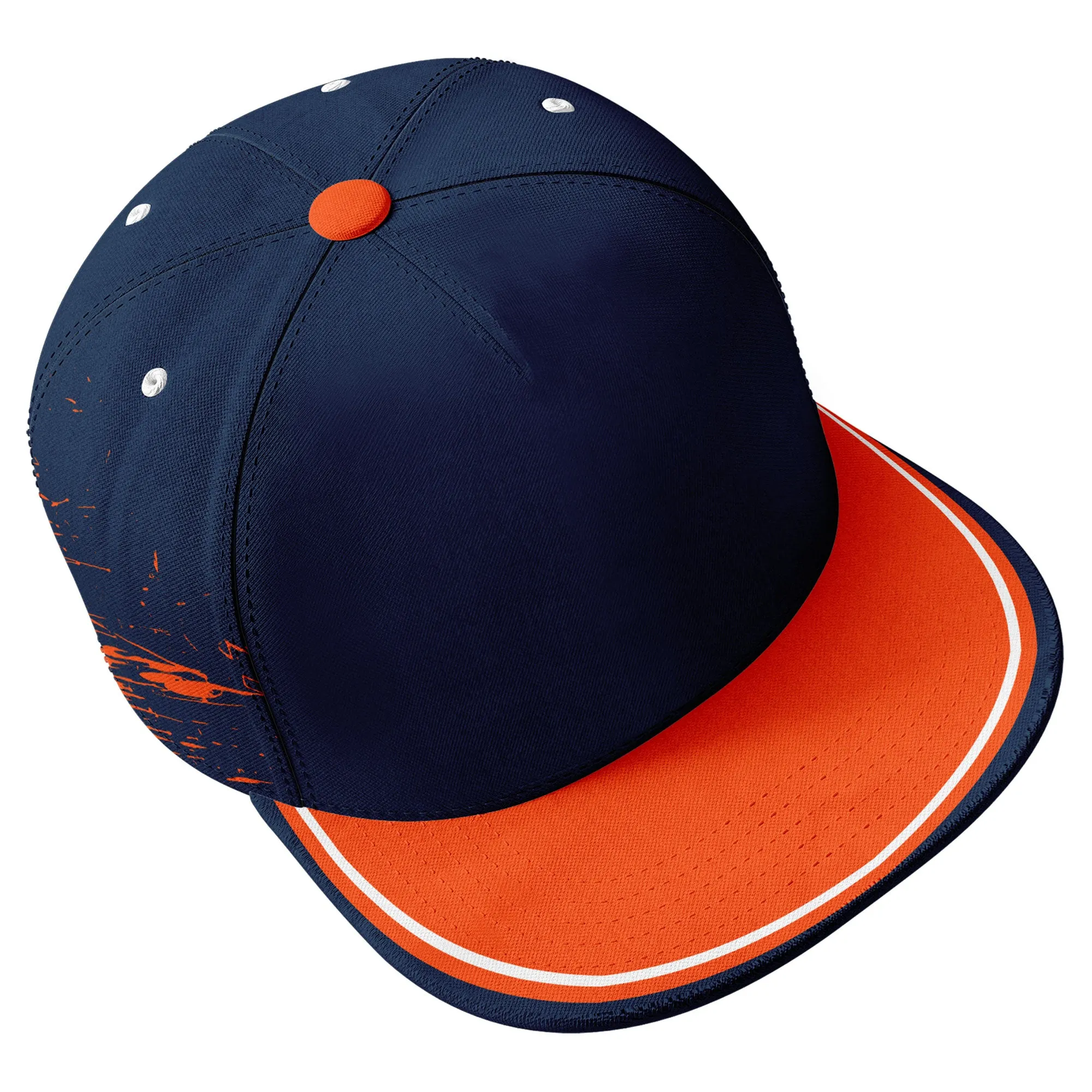 Custom White Blue Denver Football Jersey and Hat Combo Offer Personalized Combo ZH-D020326-10