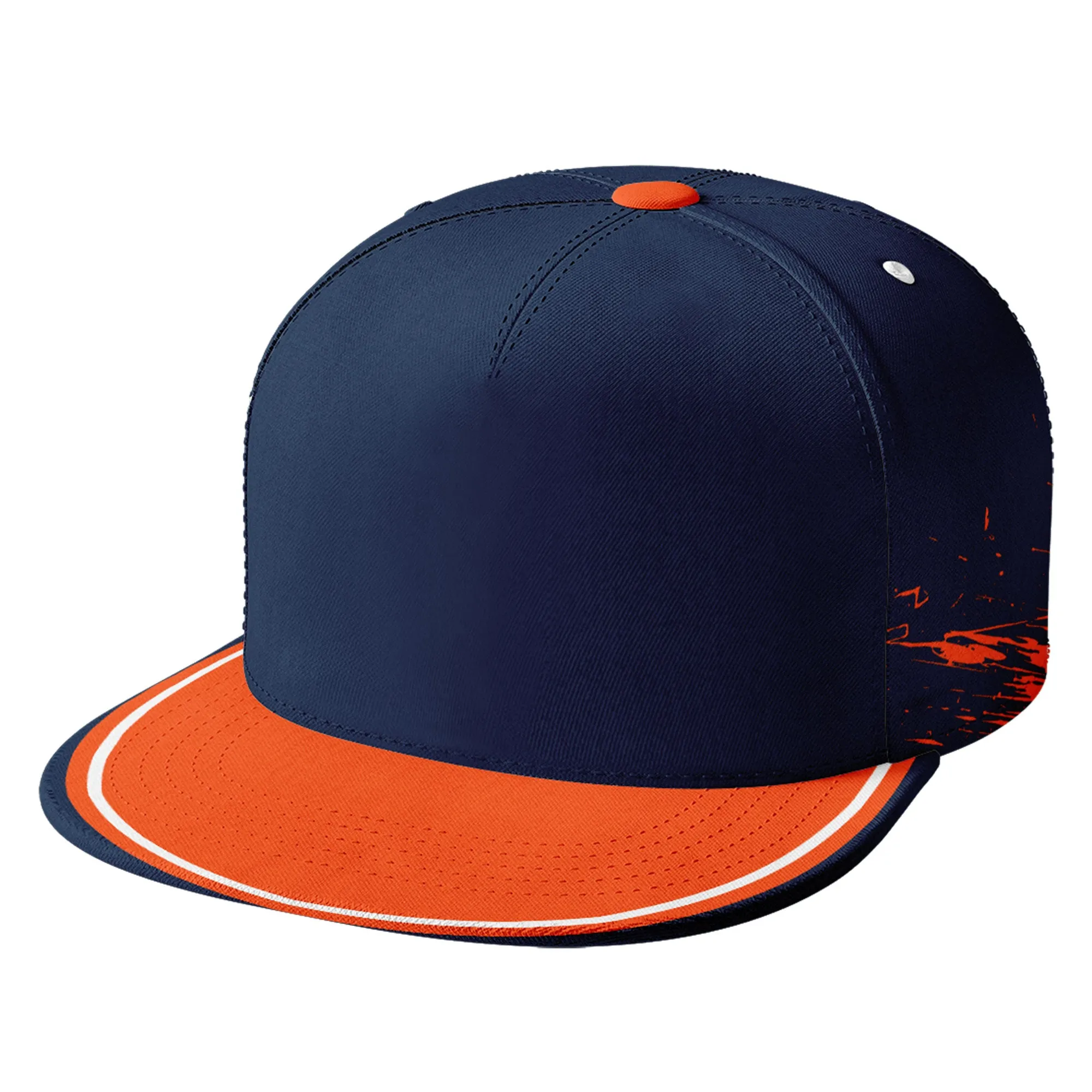 Custom White Blue Denver Football Jersey and Hat Combo Offer Personalized Combo ZH-D020326-10