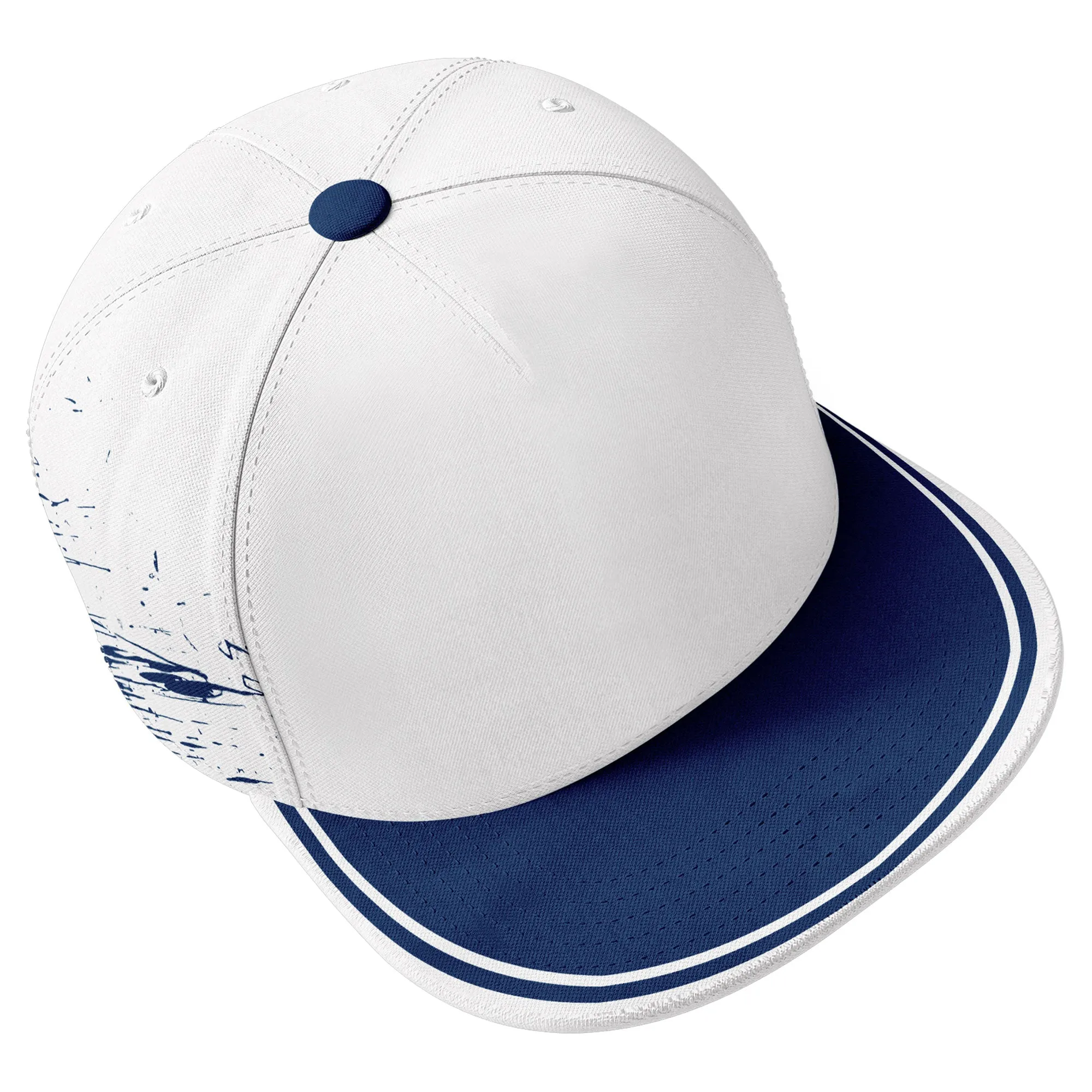 Custom White Blue Indianapolis Football Jersey and Hat Combo Offer Personalized Combo ZH-D020326-14