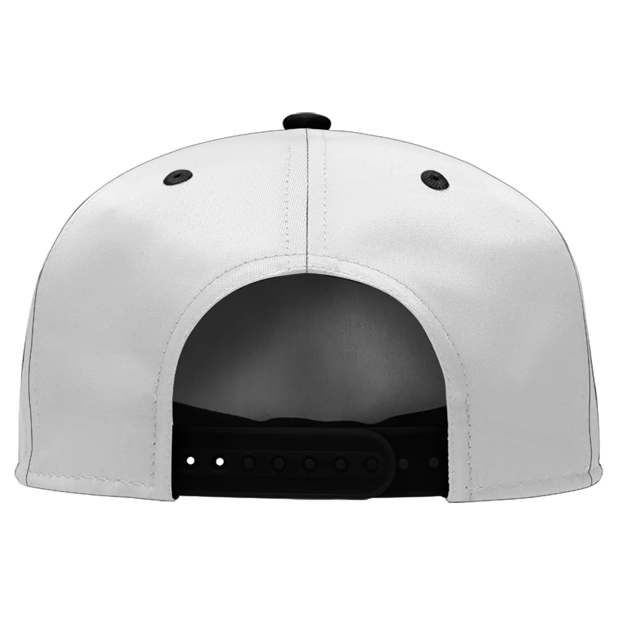 Custom White Cleveland Hat Sport Design Cap Stitched Adjustable Personalized PR067B-D020262-8