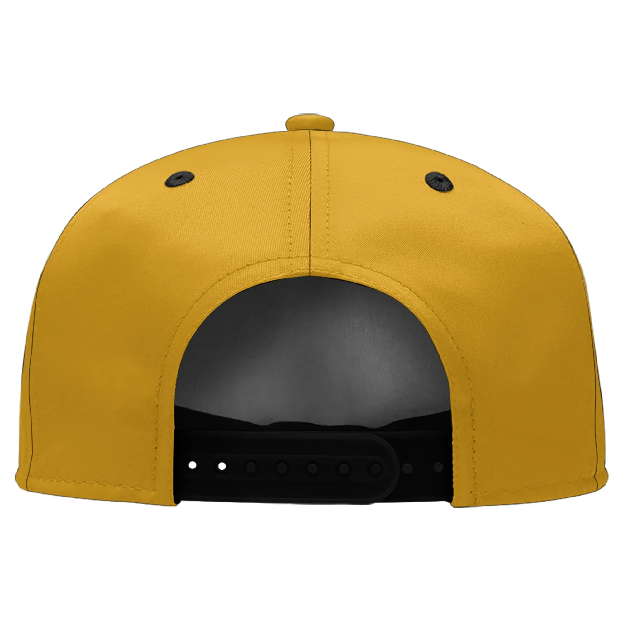 Custom Yellow Pittsburgh Hat Sport Design Cap Stitched Adjustable Personalized PR067B-D020262-30