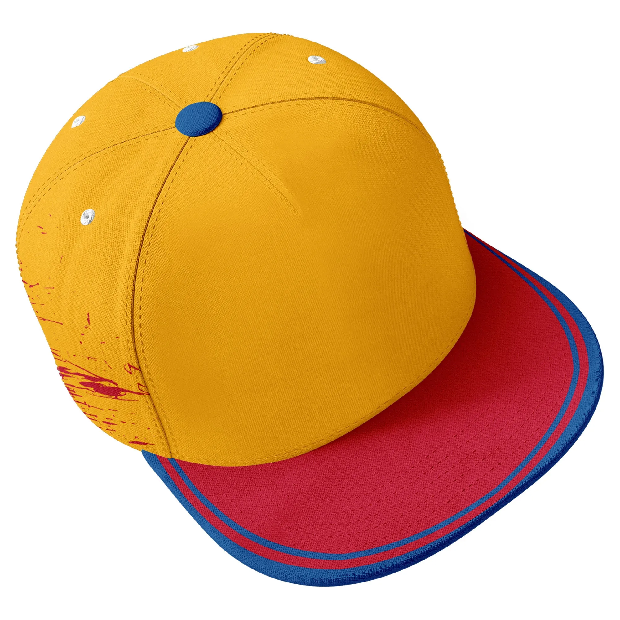 Custom Yellow Red Pittsburgh Football Jersey and Hat Combo Offer Personalized Combo ZH-D020326-30