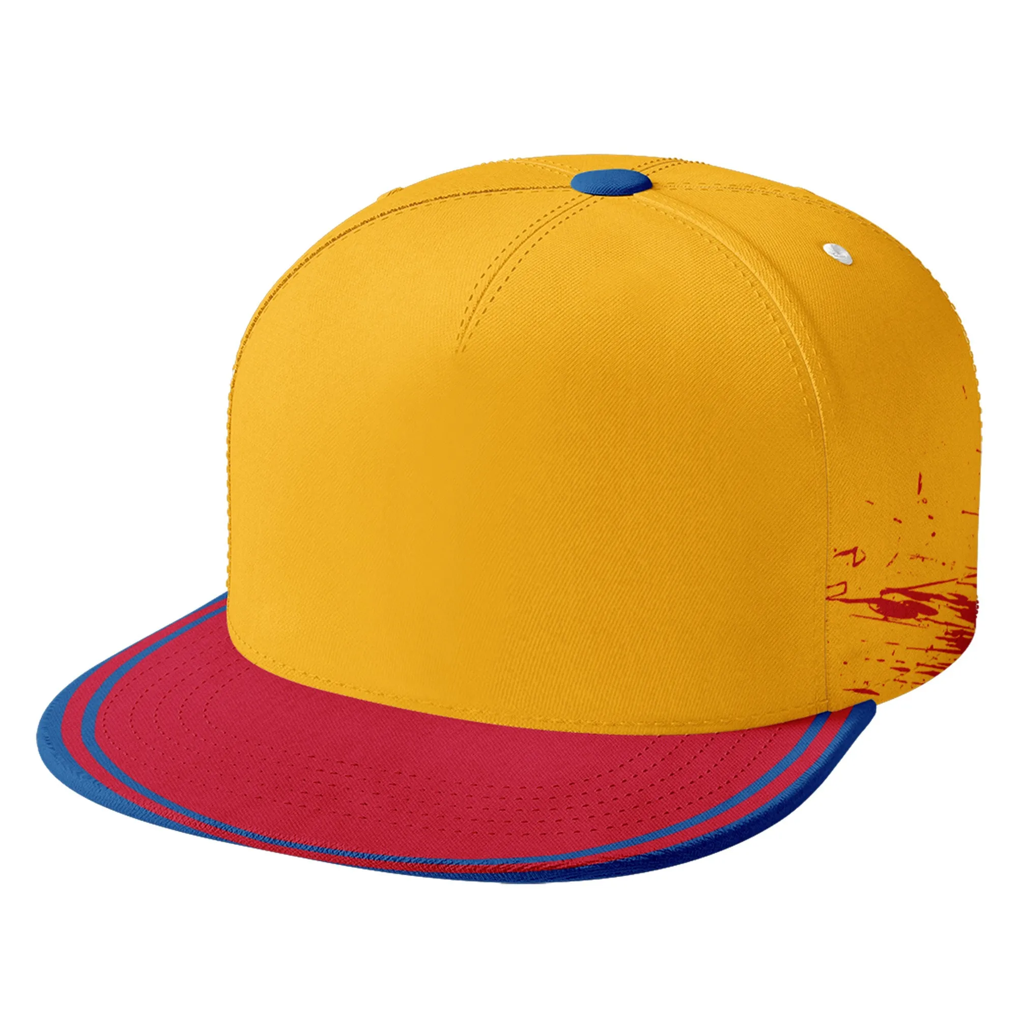 Custom Yellow Red Pittsburgh Football Jersey and Hat Combo Offer Personalized Combo ZH-D020326-30