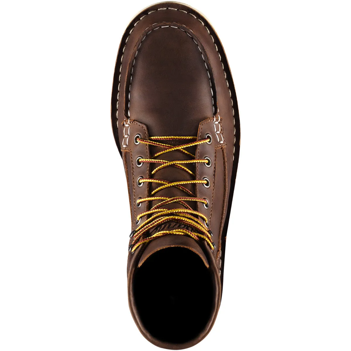 Danner Men's Bull Run Moc Toe 6" Brown Steel Toe Work Boots 15564