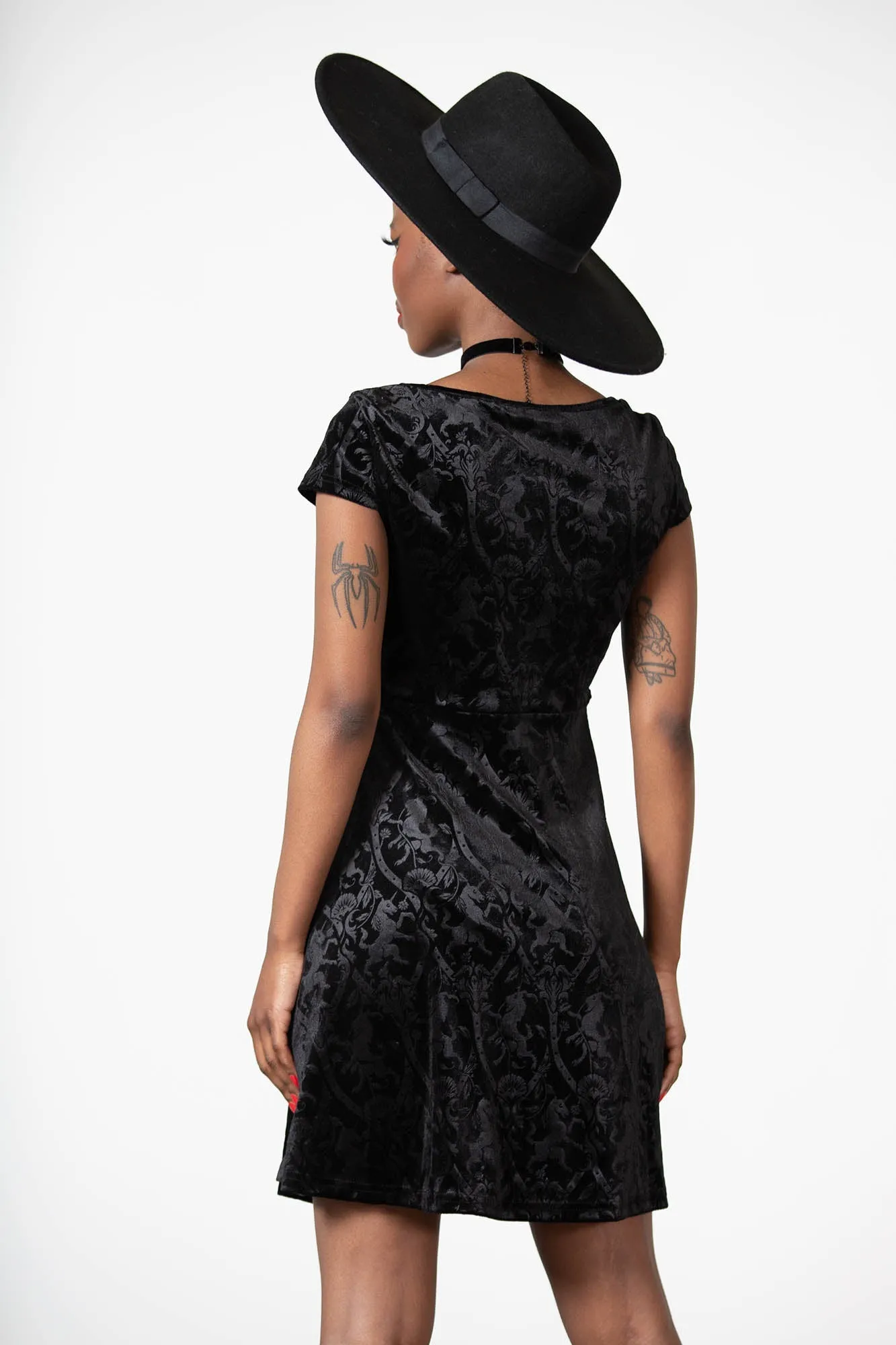 Devilry Skater Dress [B] - Resurrect