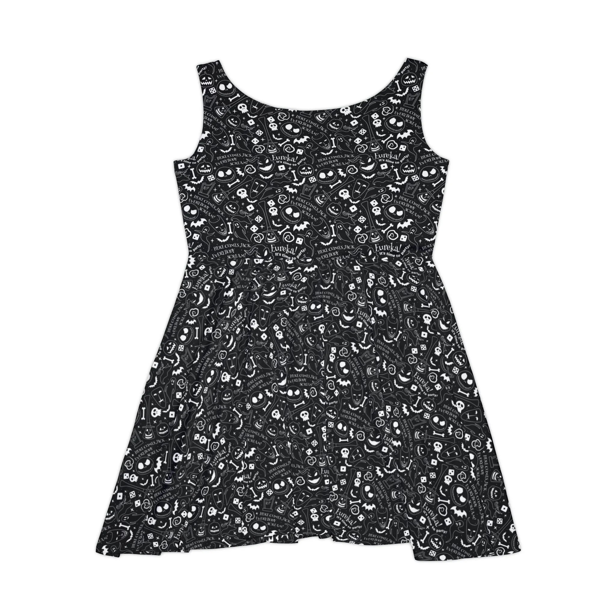 Disney Nightmare Before Christmas Everybody Scream Women's Skater Dress