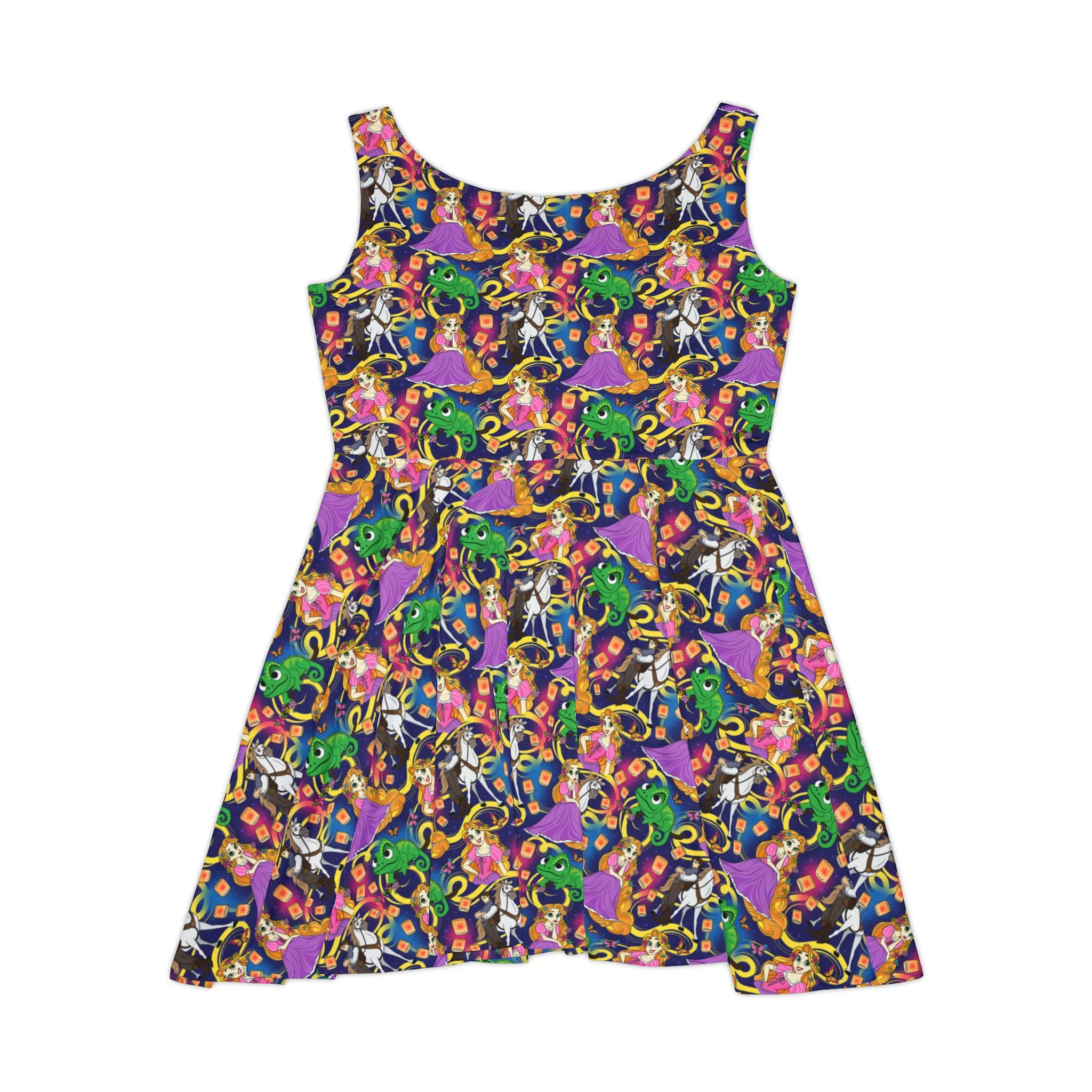 Disney Tangled Rapunzel At Last I See The Light Women's Skater Dress