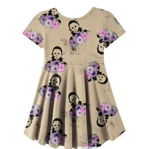 Distress Mike Skater Dress