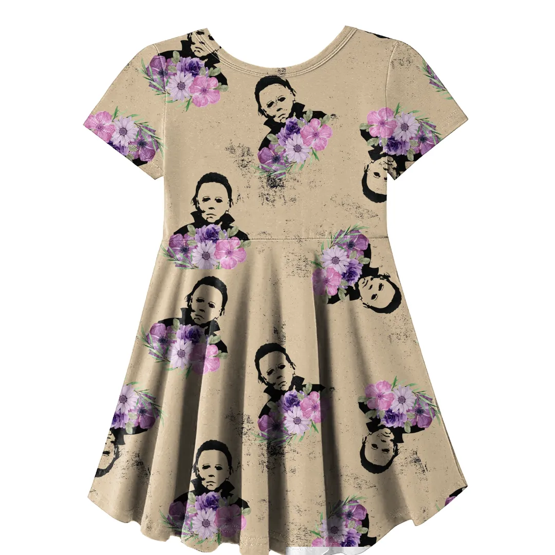 Distress Mike Skater Dress
