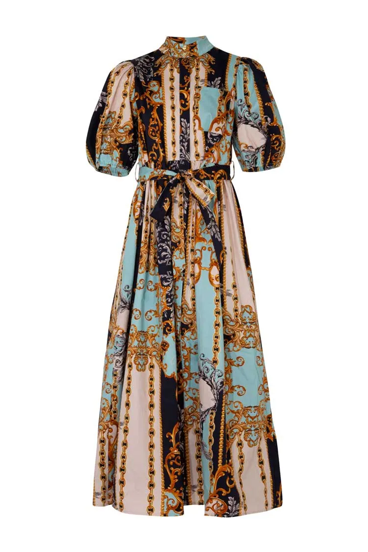 Dress Day Ever Dress in Navy Gilt