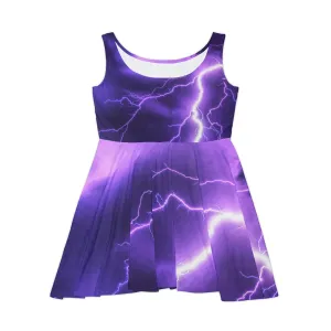 Electric Thunder - Inovax Women's Skater Dress
