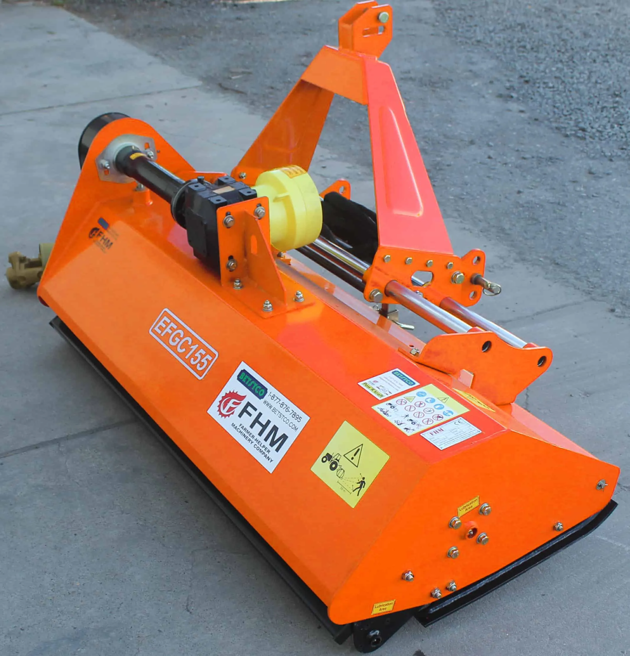Farmer Helper EFGC Series (Heavy Duty) Flail Mower | 41" to 77" Working Width | 20-65HP For Tractor