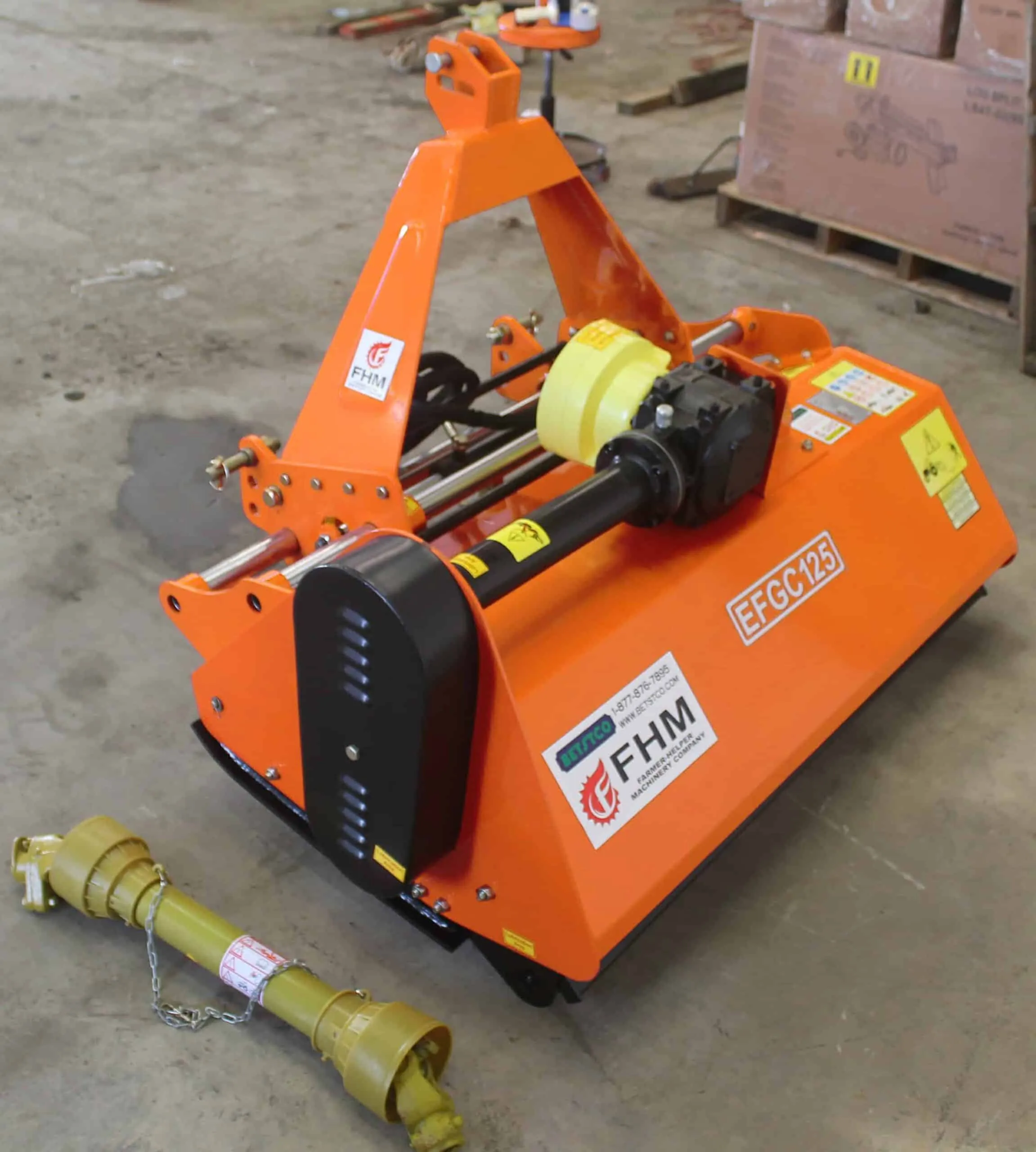 Farmer Helper EFGC Series (Heavy Duty) Flail Mower | 41" to 77" Working Width | 20-65HP For Tractor