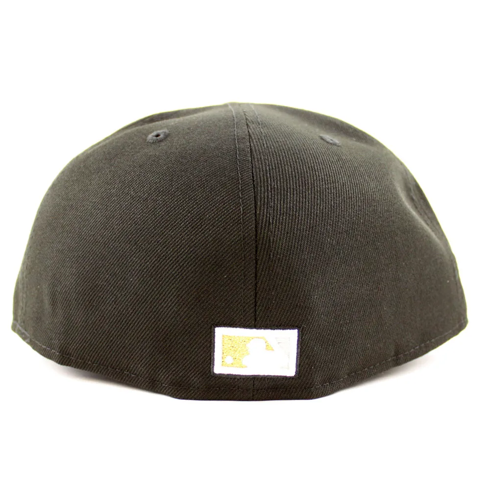 Florida Marlins 2003 World Series New Era 59Fifty Fitted Hat (GITD Black Khaki Under brim)
