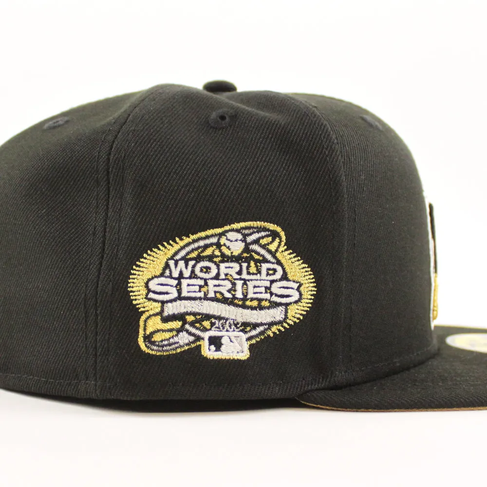 Florida Marlins 2003 World Series New Era 59Fifty Fitted Hat (GITD Black Khaki Under brim)