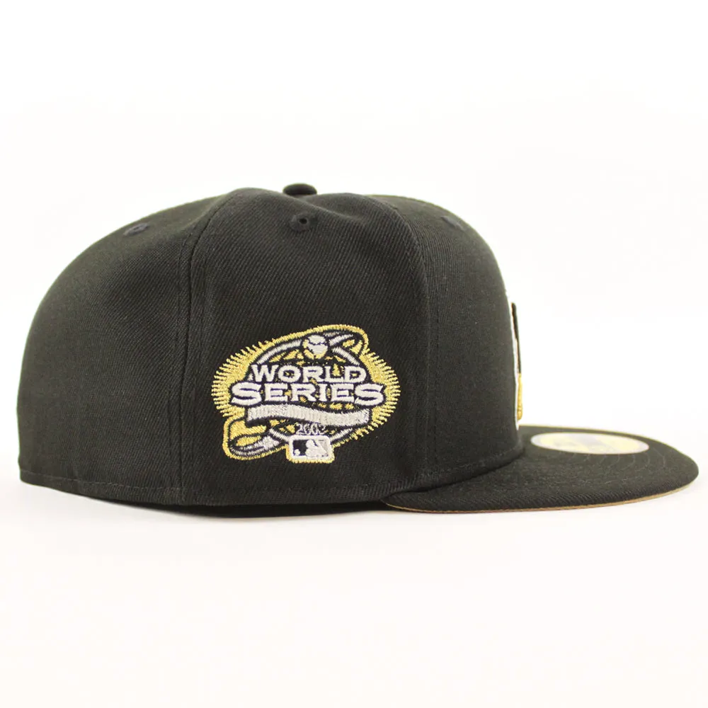 Florida Marlins 2003 World Series New Era 59Fifty Fitted Hat (GITD Black Khaki Under brim)
