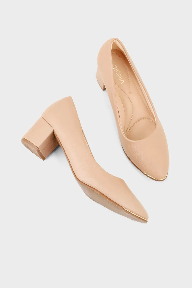 Formal Court Shoes I44490-Beige