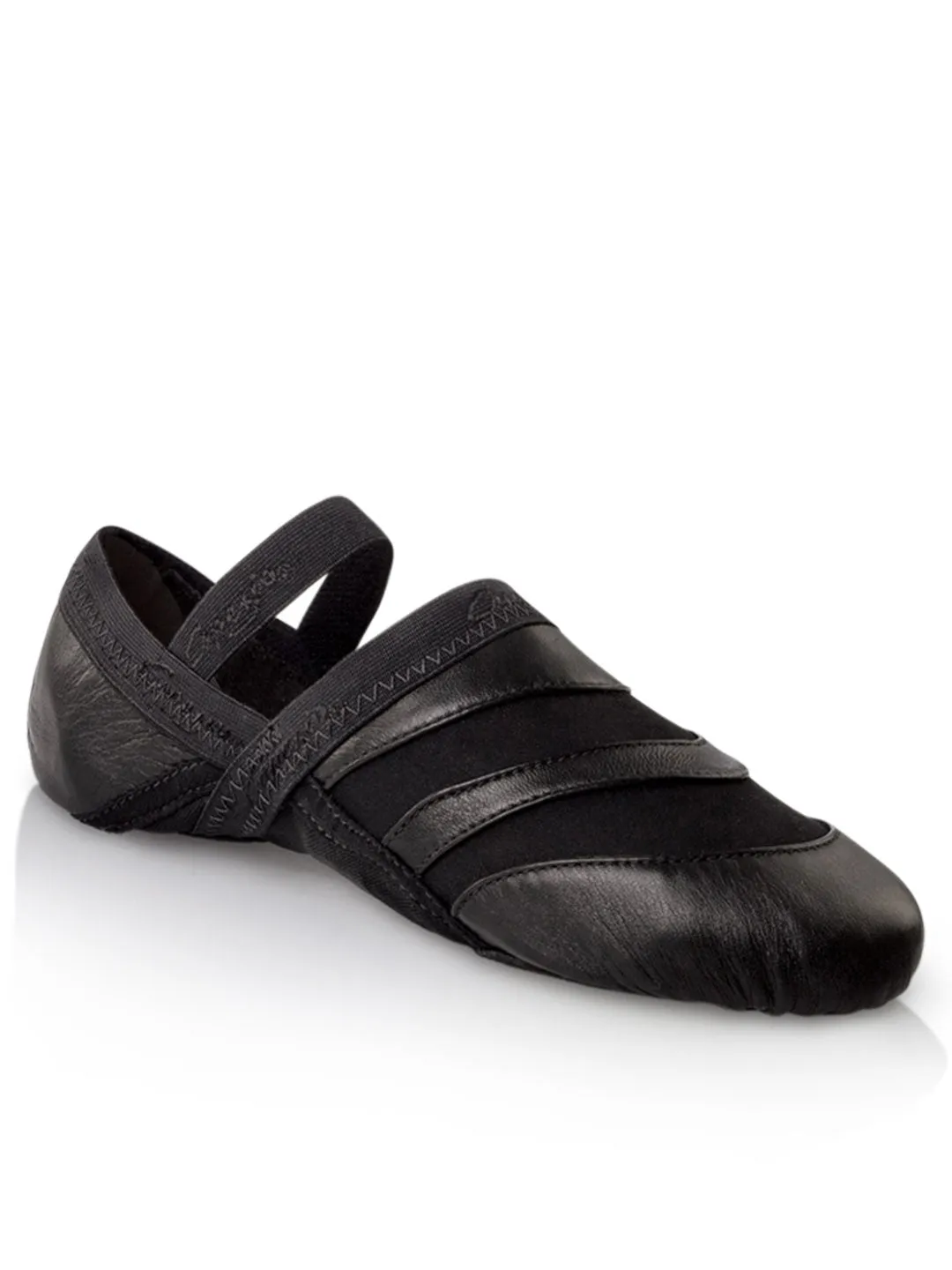 Freeform -- Split Sole Leather Ballet/Lyrical/Modern -- Black